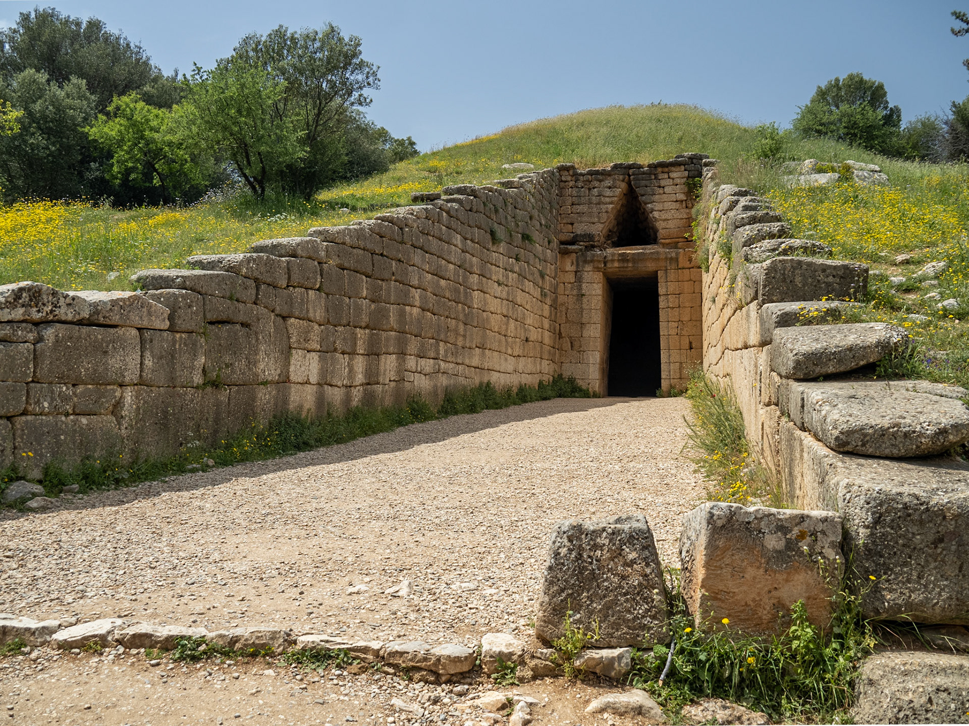 Treasury of Atreus Entrance, Mycenae