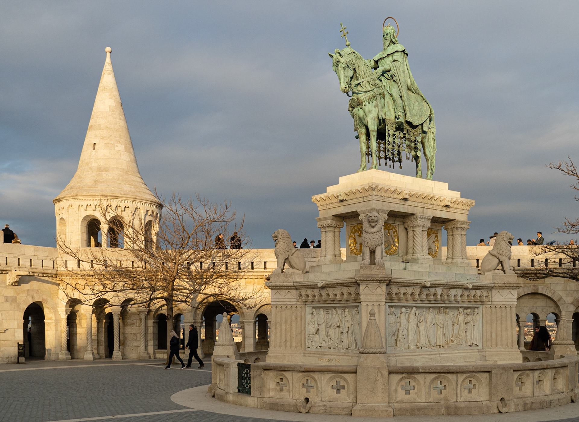 King Saint Stephen Statue and Fisherman’s Bastion