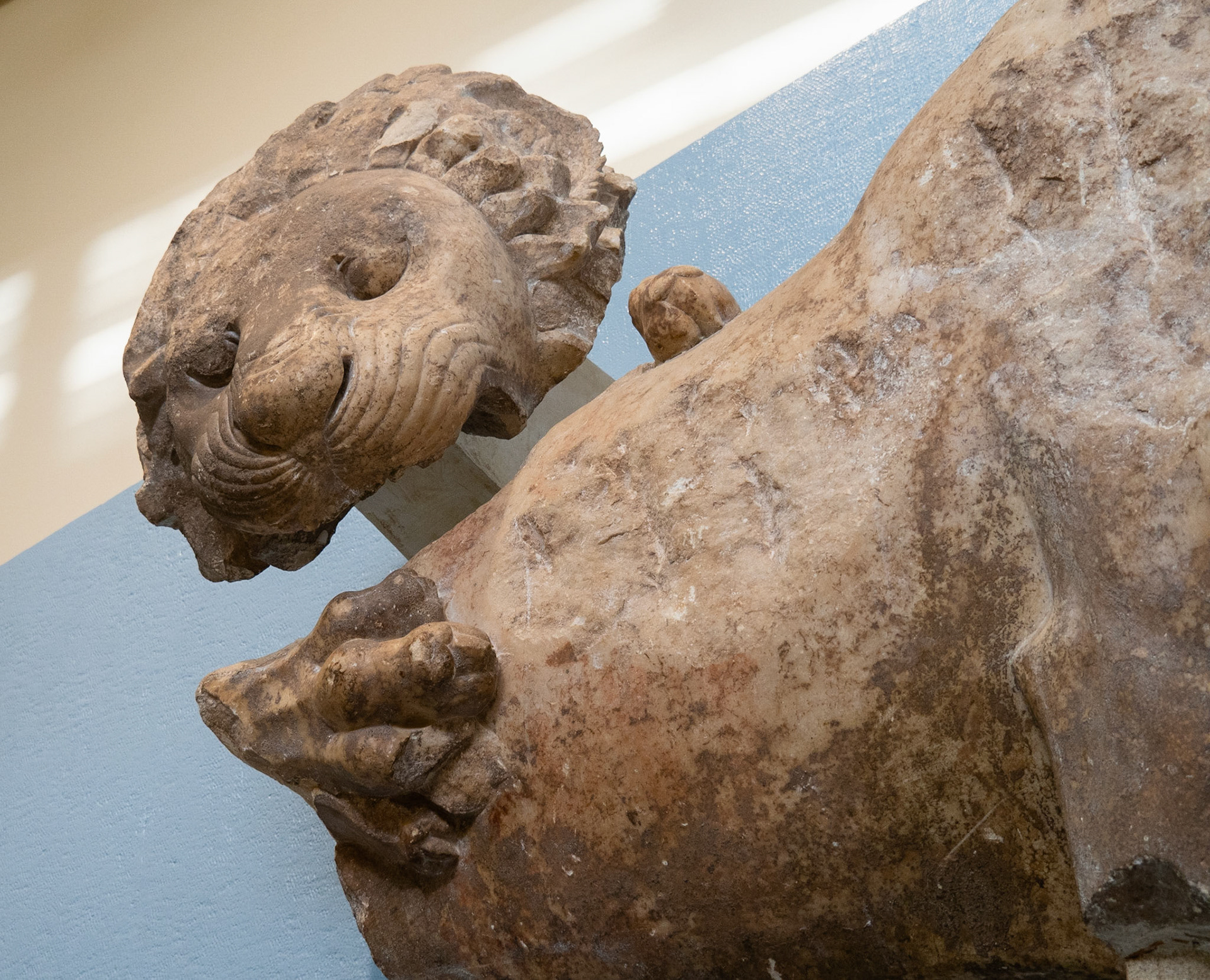 Attacking Lion, Temple of Apollo Pediment, Delphi