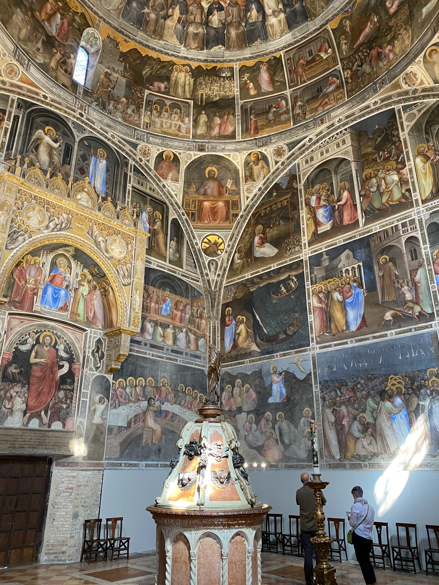 Frescoes by Giusto de Menabuoi, Padua Baptistery
