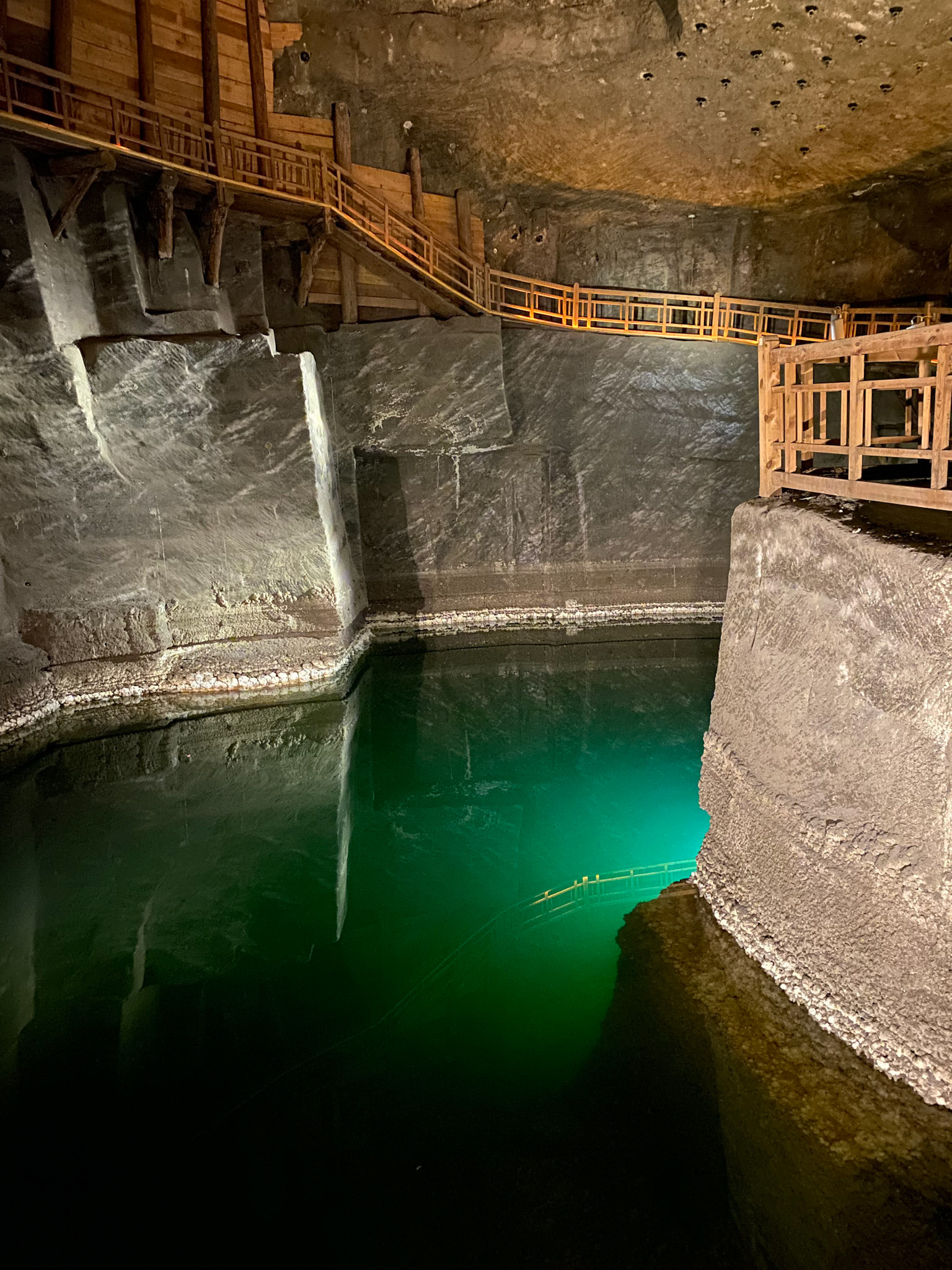 Underground Lake, Wieliczka Salt Mine