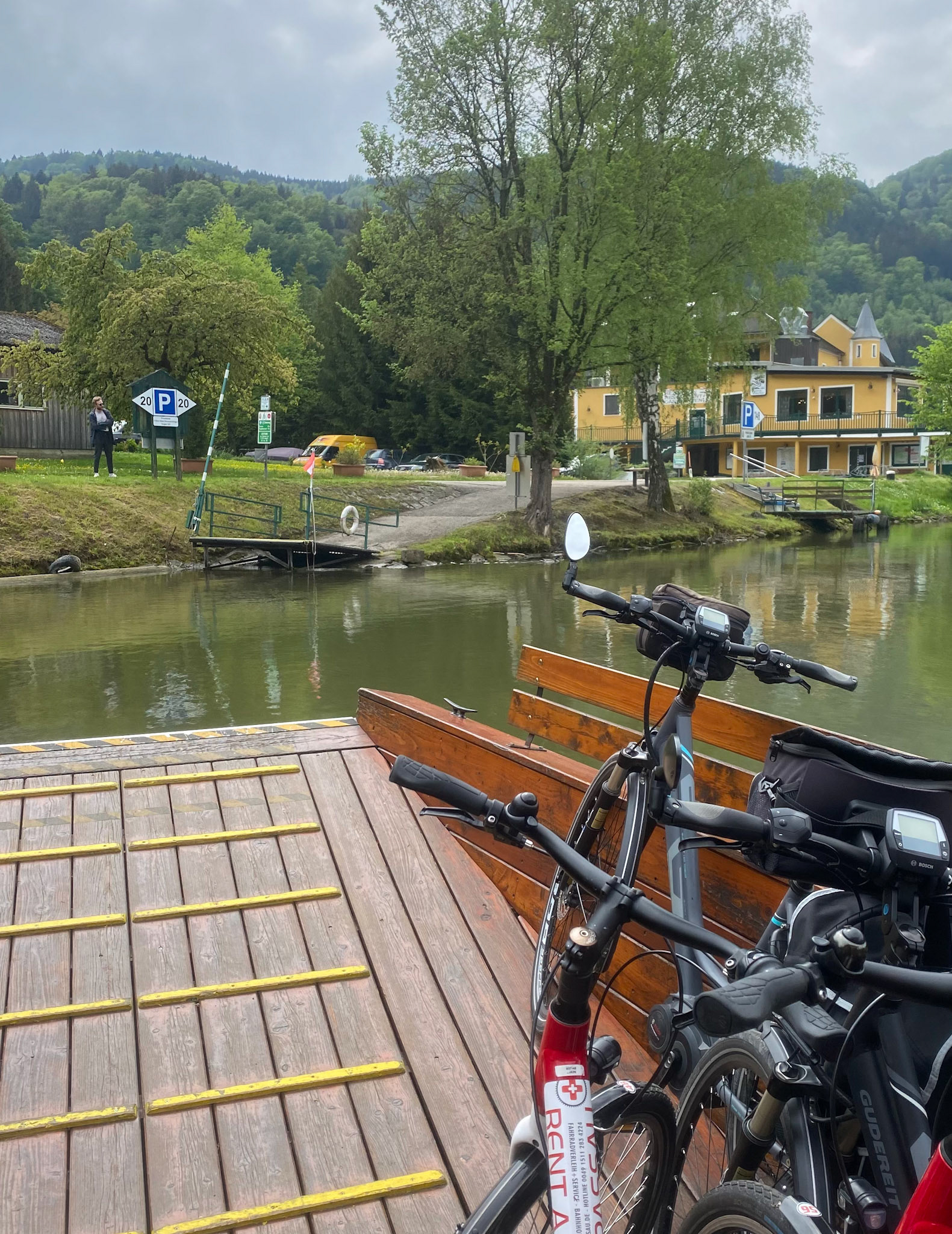 Ferry Crossing at Au-Schlögen