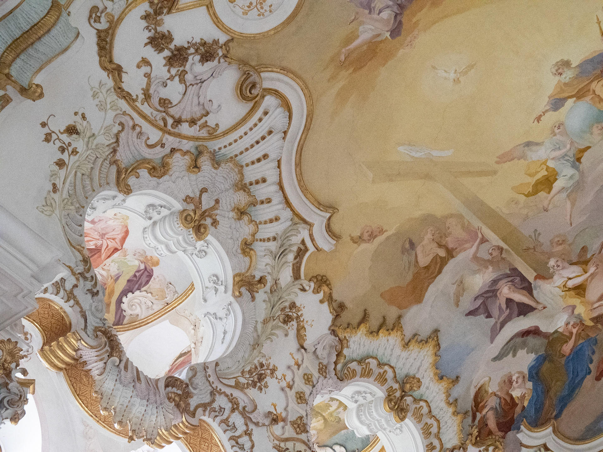 Ceiling Detail, Pilgrimage Church of Wies