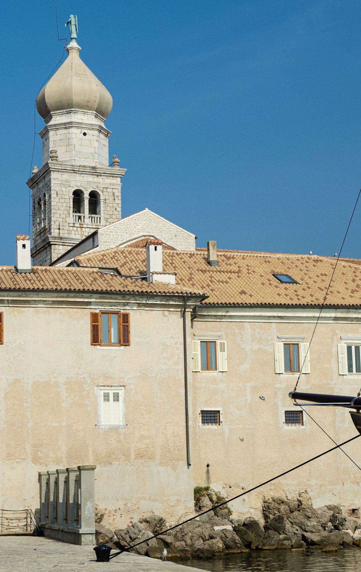 Archbishop's Palace and Krk Cathedral Tower, Krk