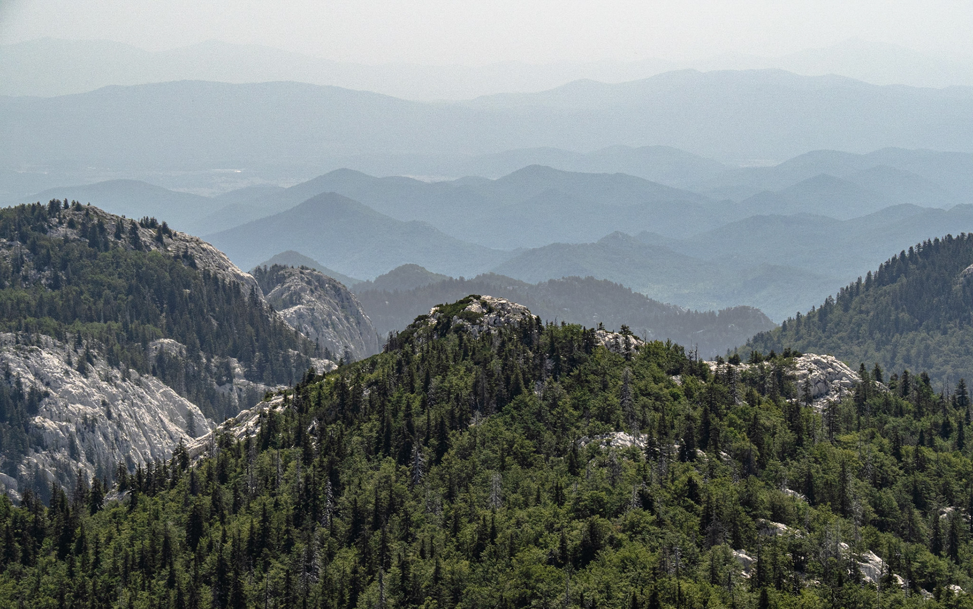 Hazy towards Lika