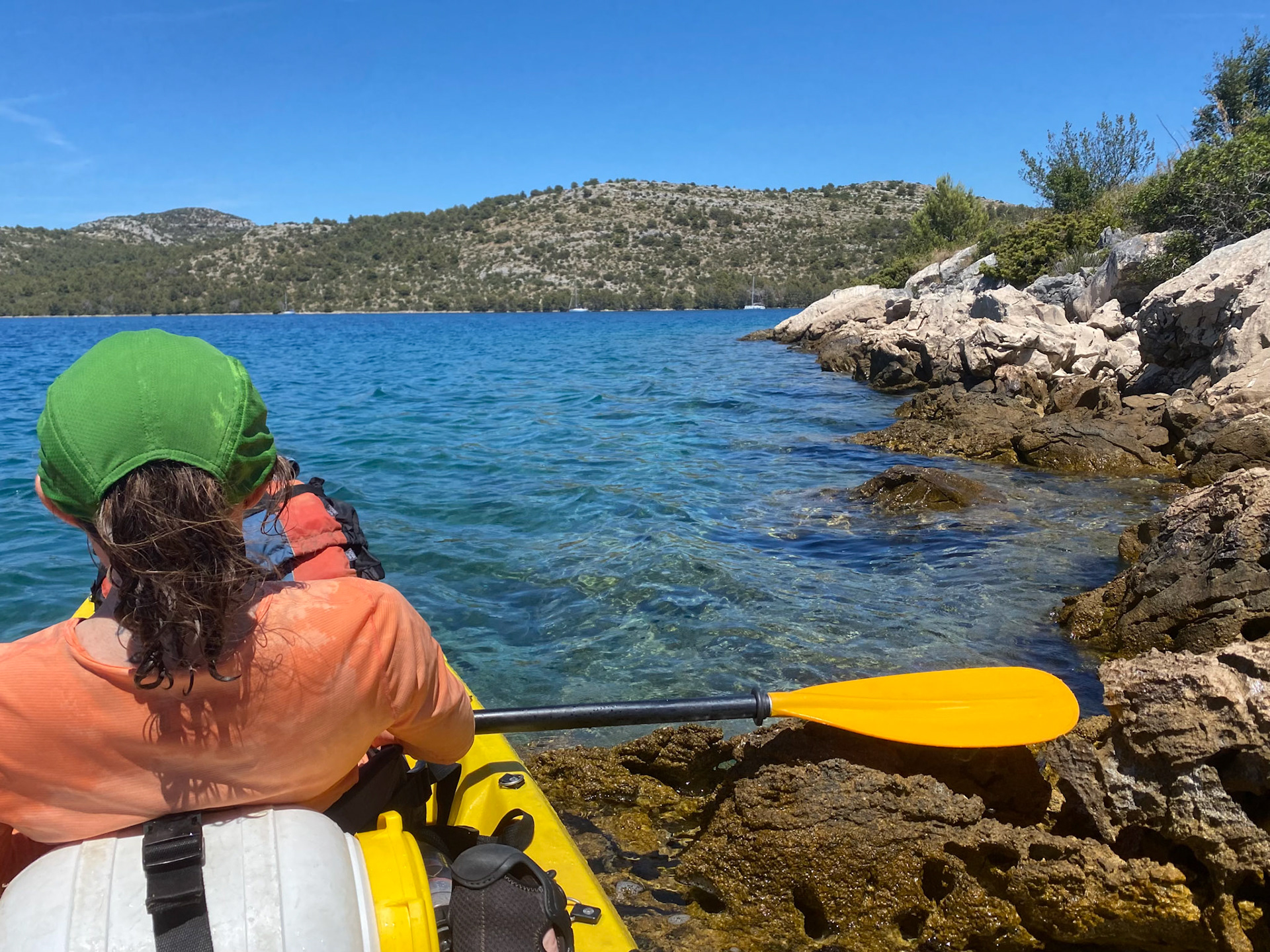 Break from Paddling
