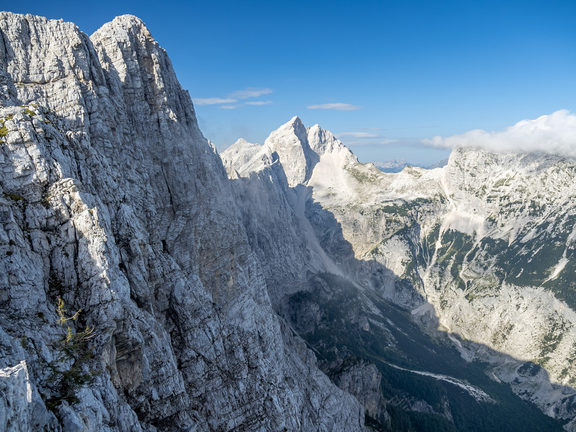 Velika Mojstrovka and Travnik Peaks