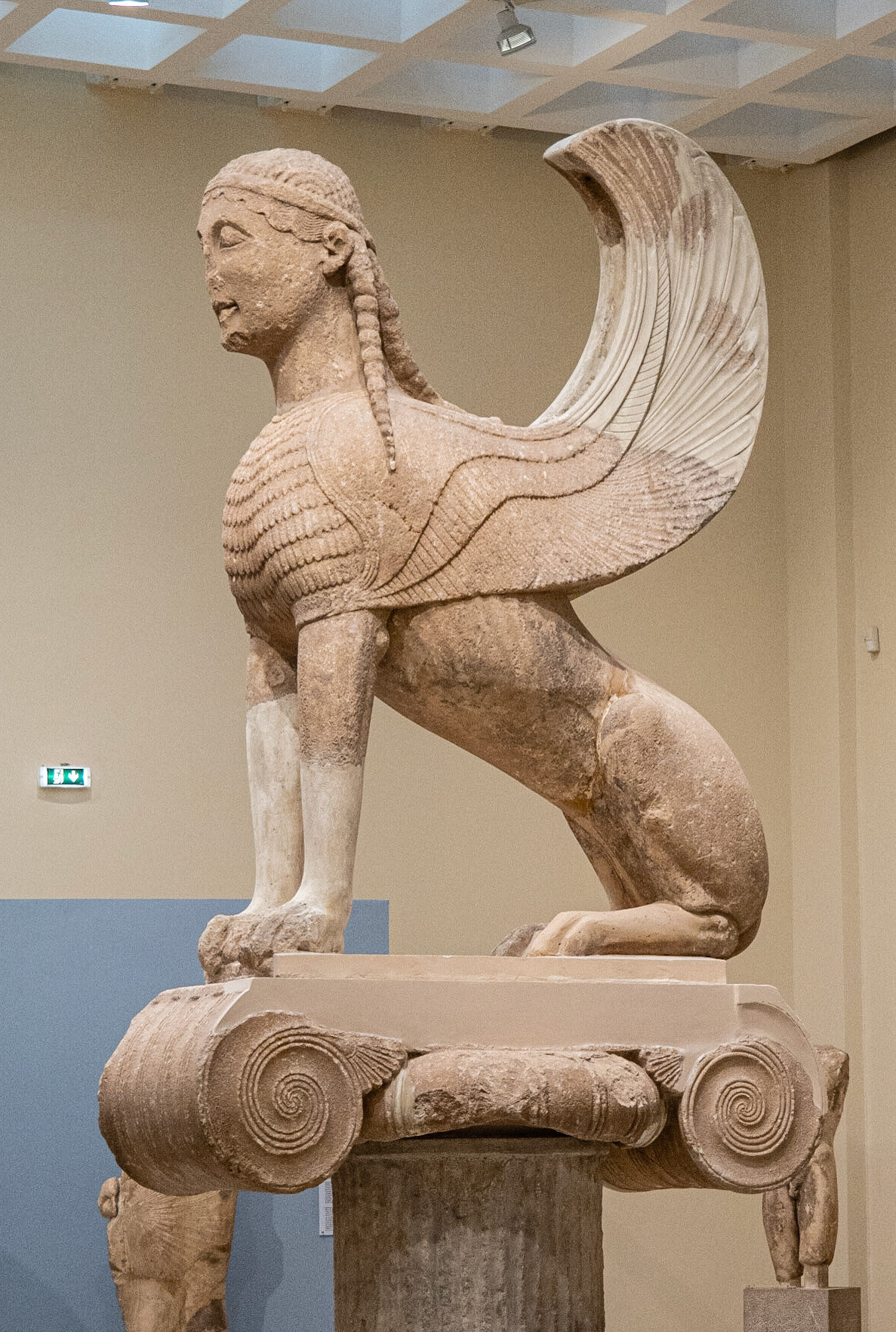 Sphinx of the Naxians, Delphi
