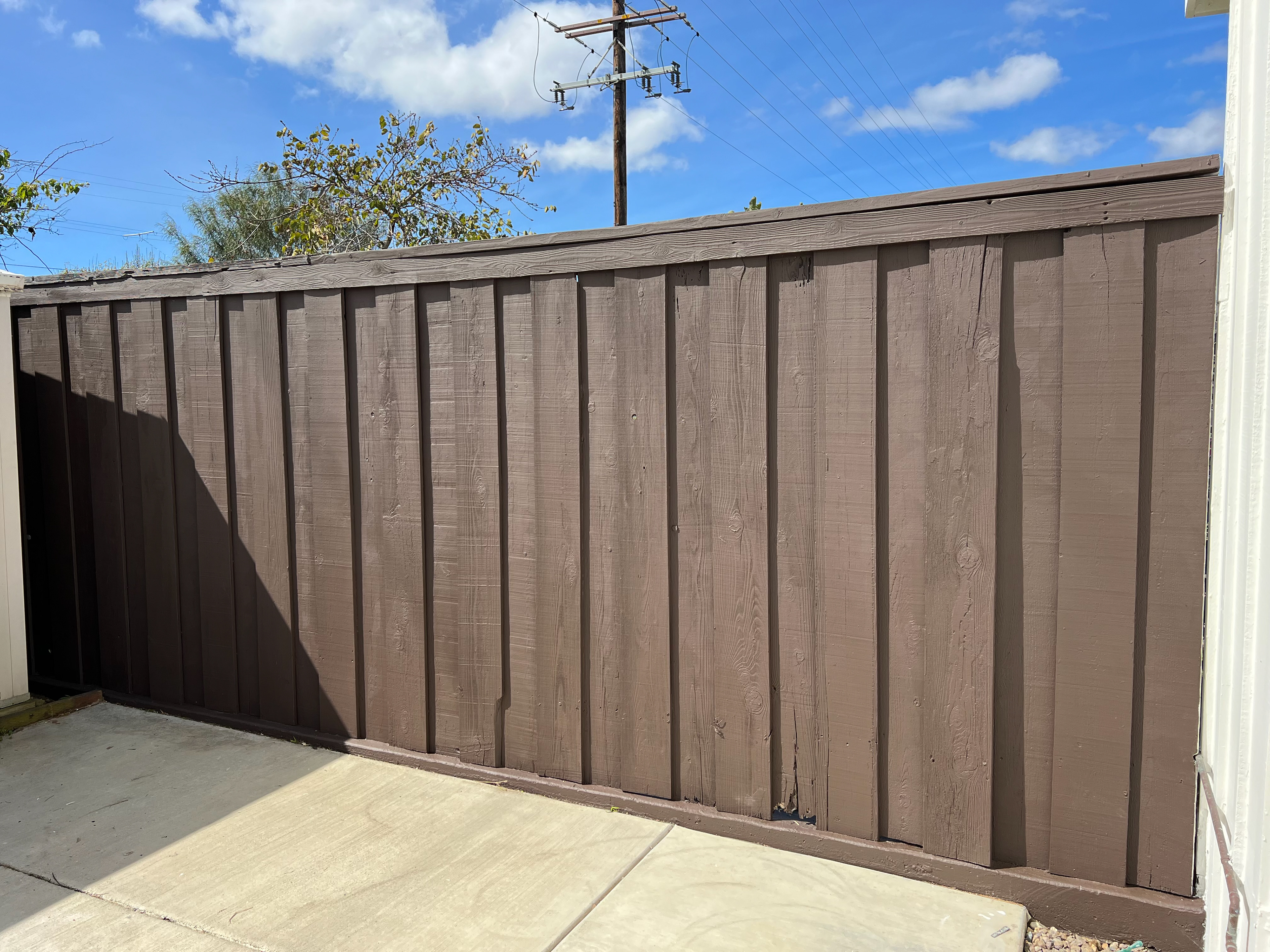 Fence Restoration After