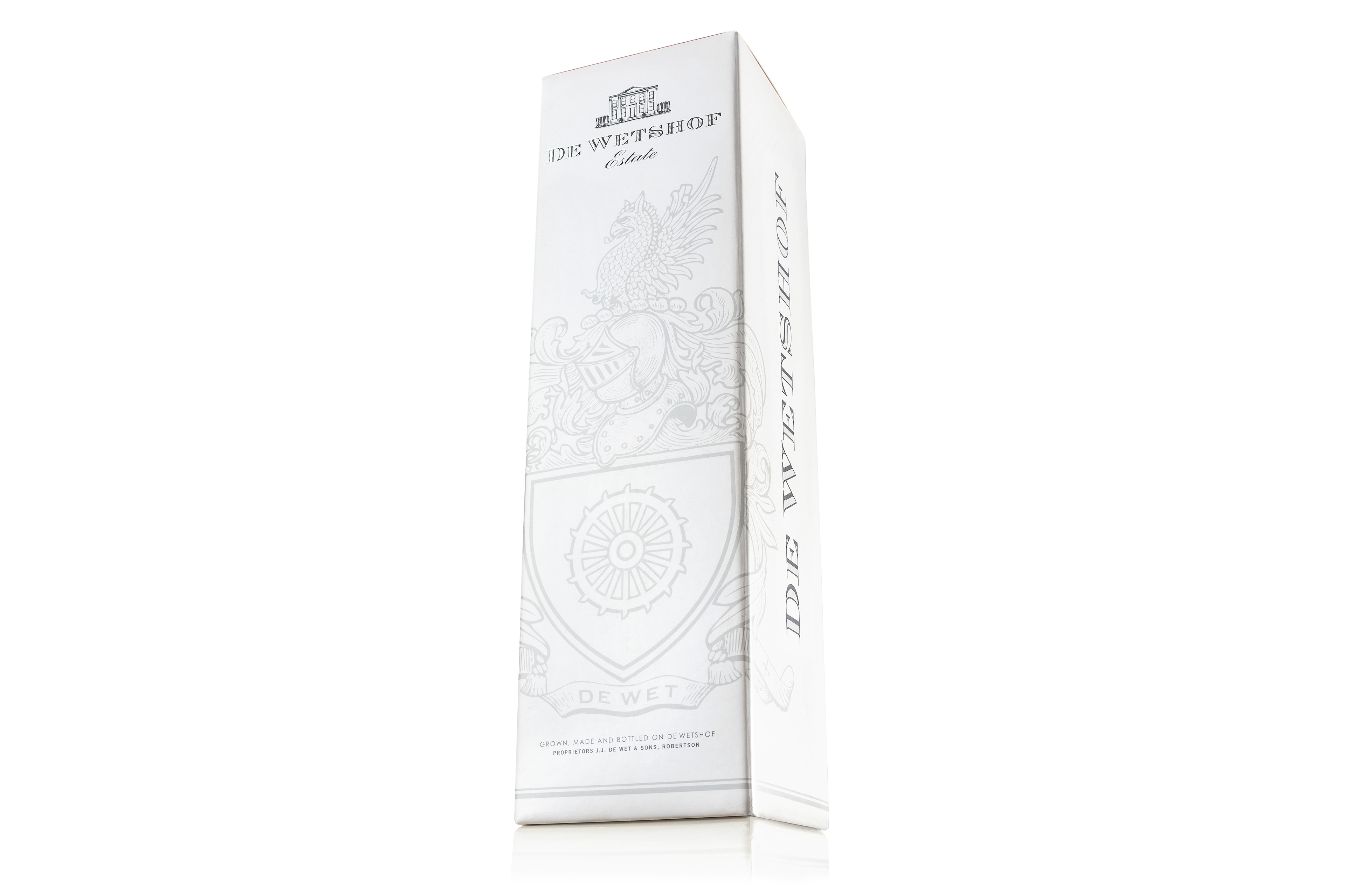 De Wetshof Estate wine gift box packaging design