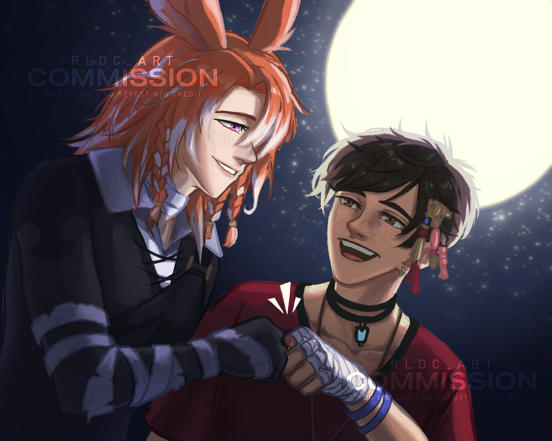 OCs: Yuuki and Ken
