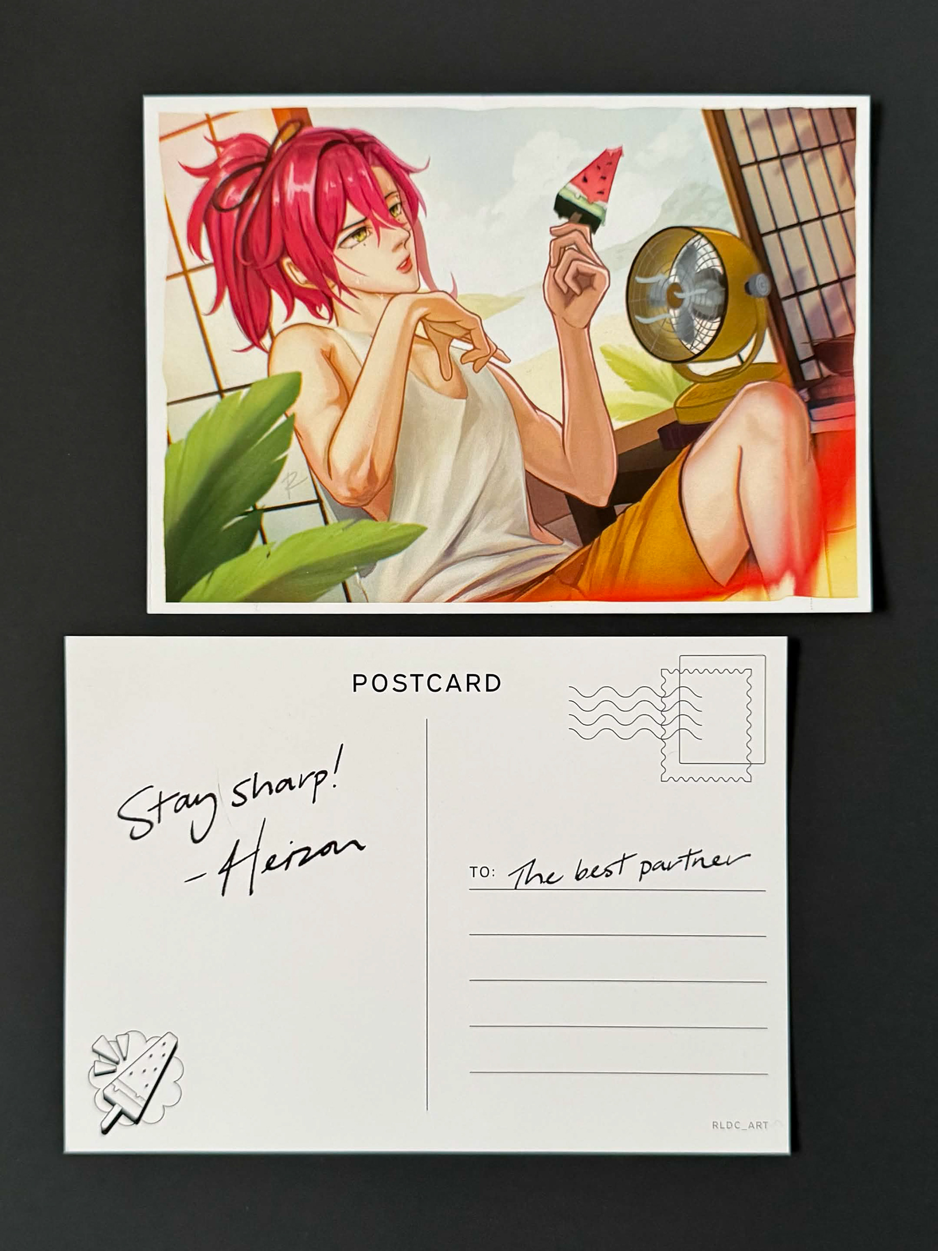 Heizou Summer Postcard