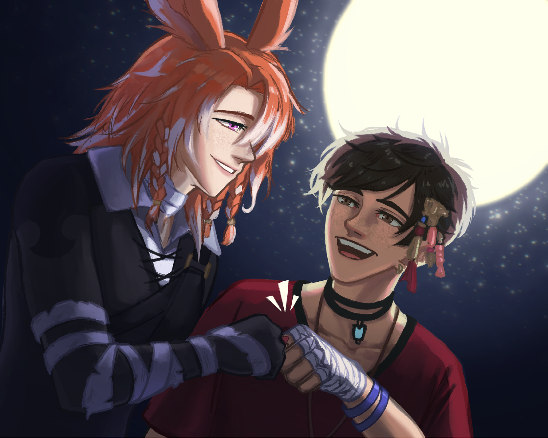 OCs: Yuuki and Ken