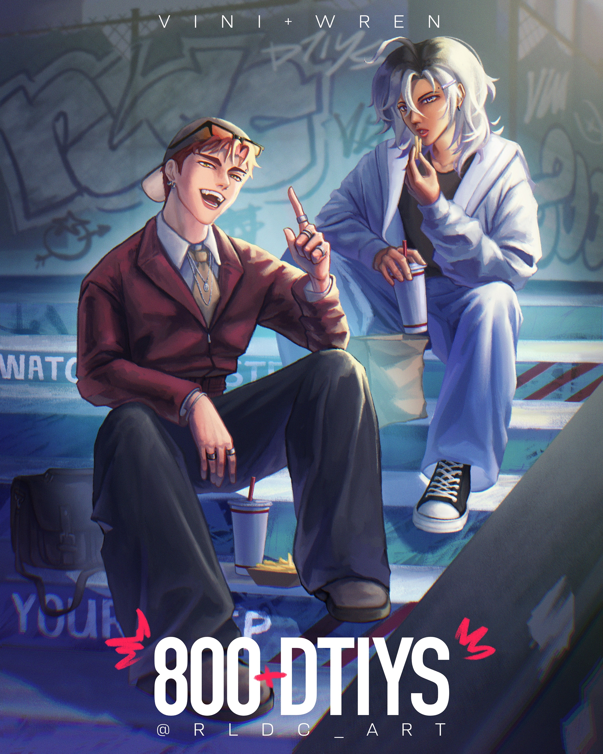 Vini + Wren: 800 DTIYS Cover