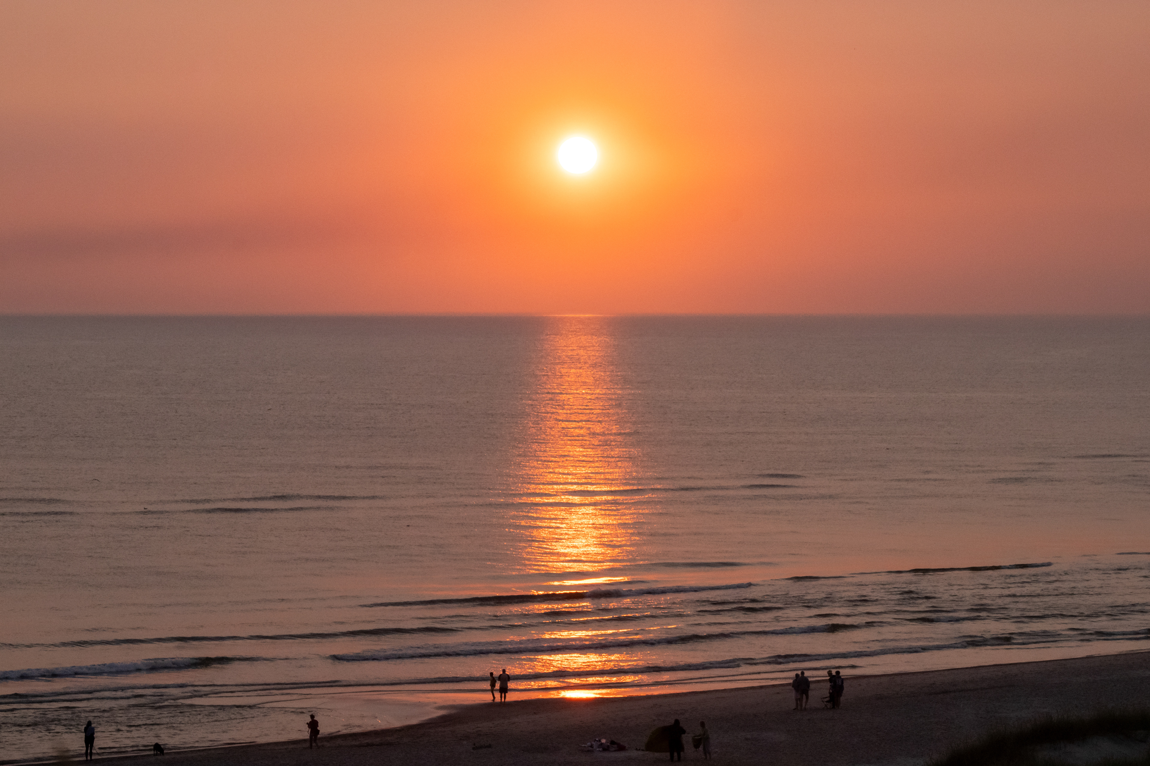 Solnedgang i Hvide sande