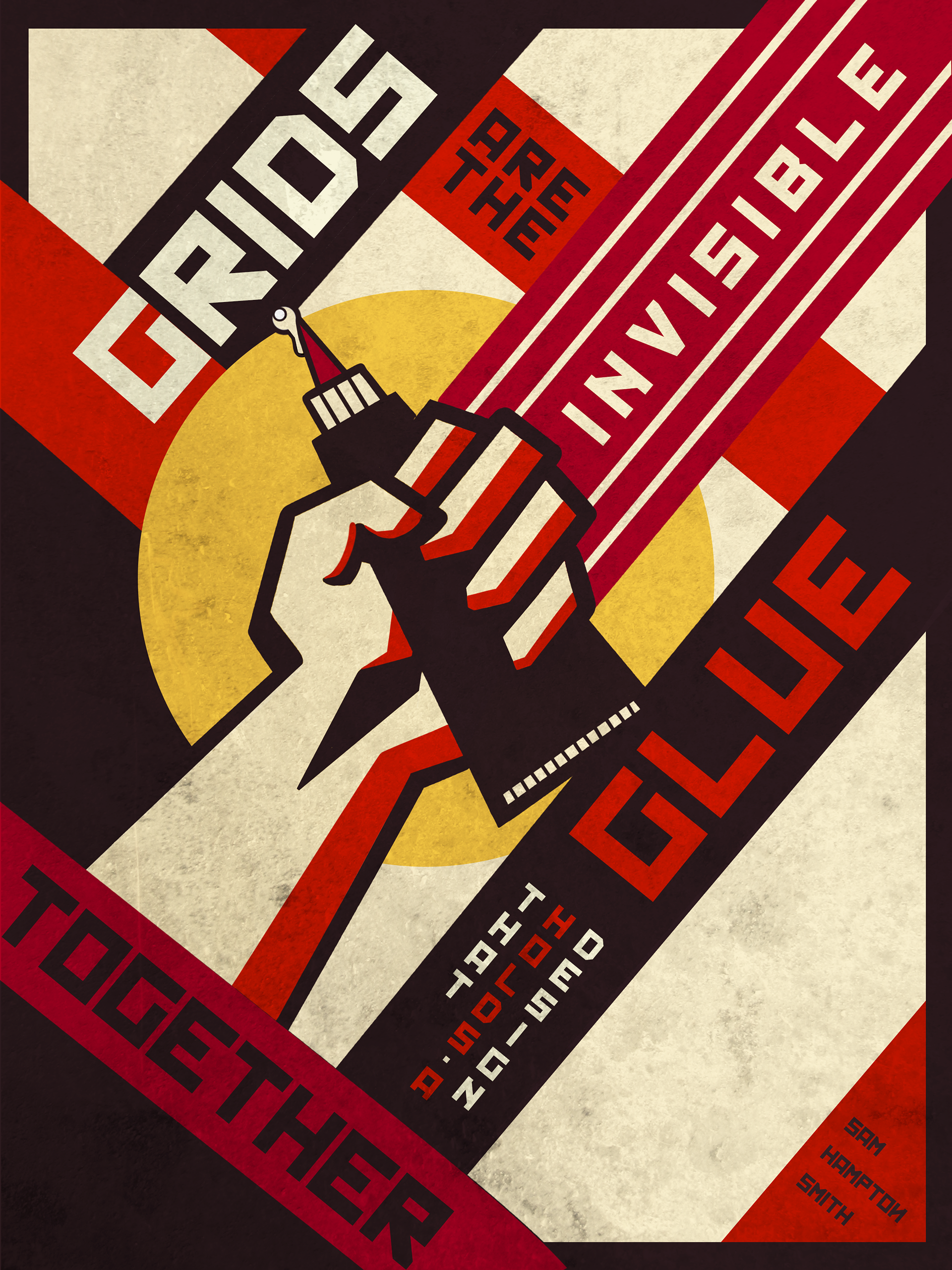 Study in Constructivist design for Art Direction Seminar