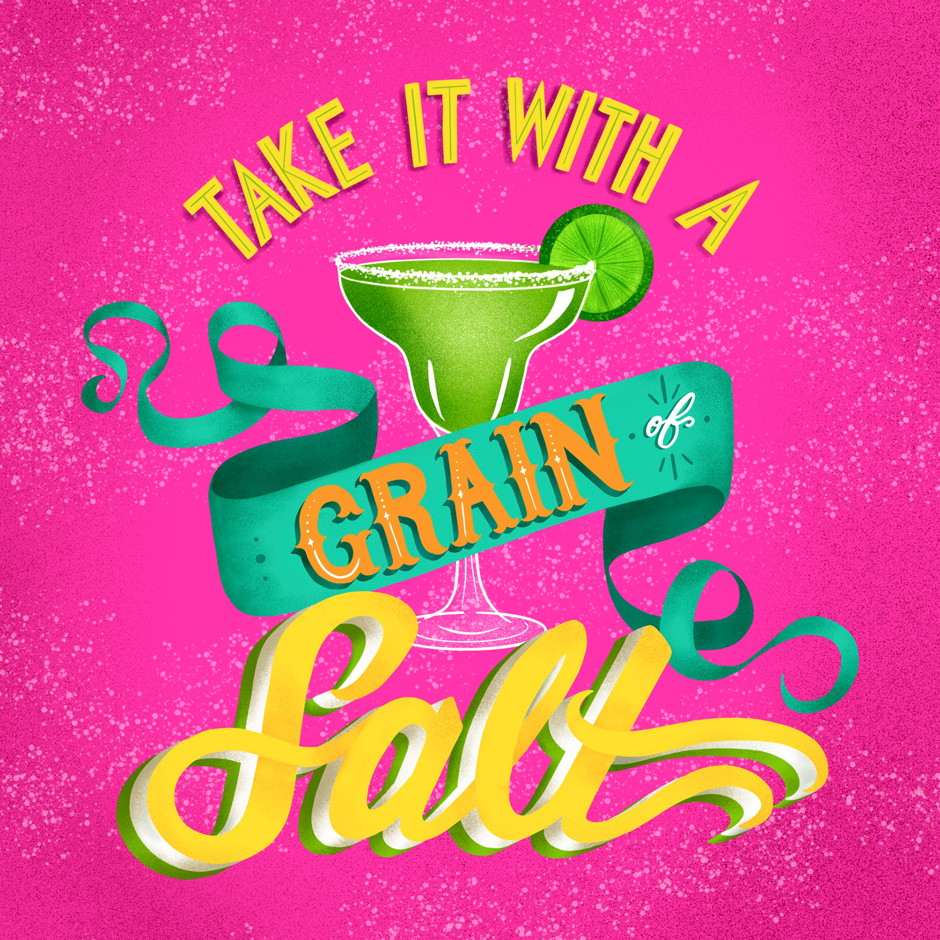 Doodled for #NationalMargaritaDay