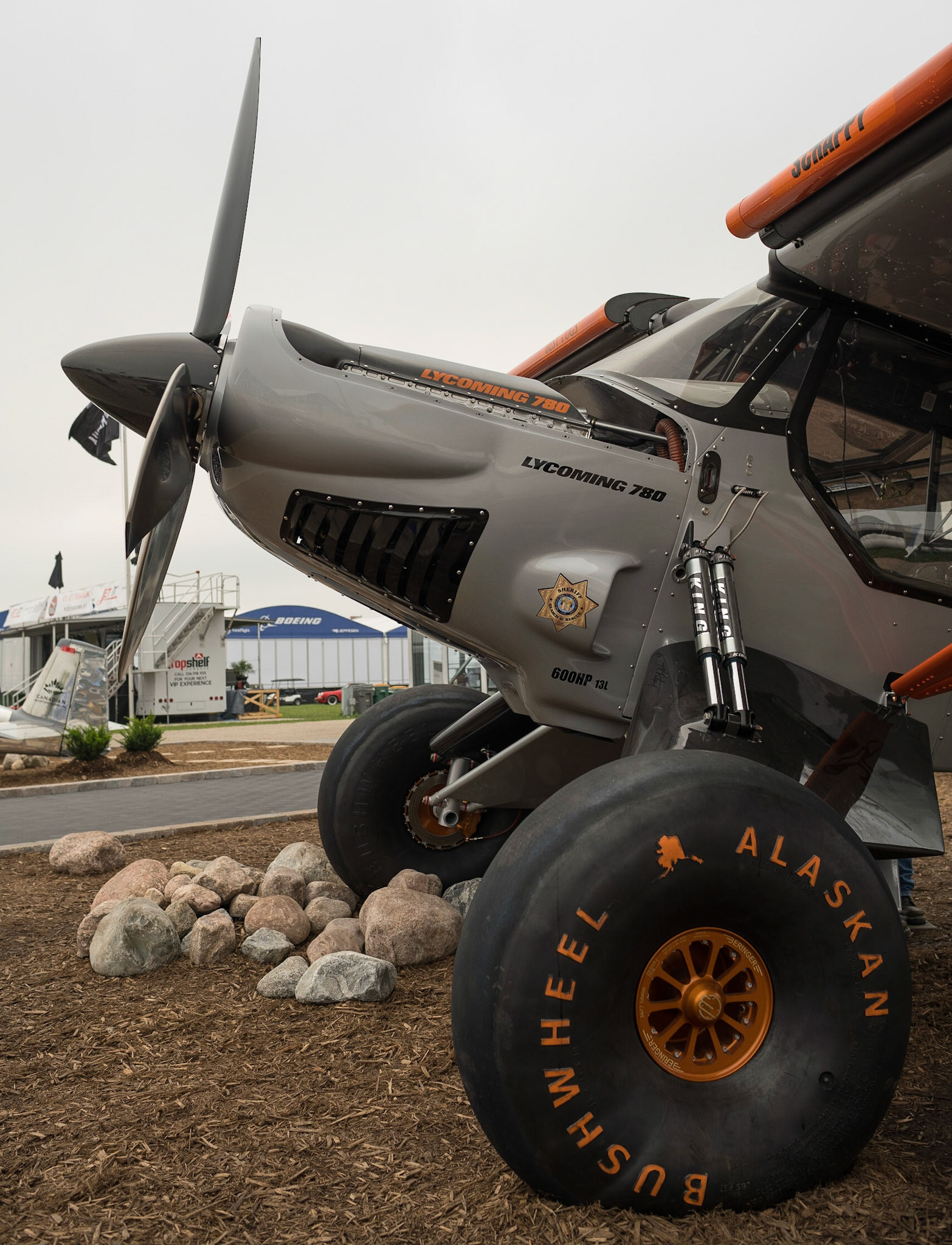 A highly modified Carbon Cub