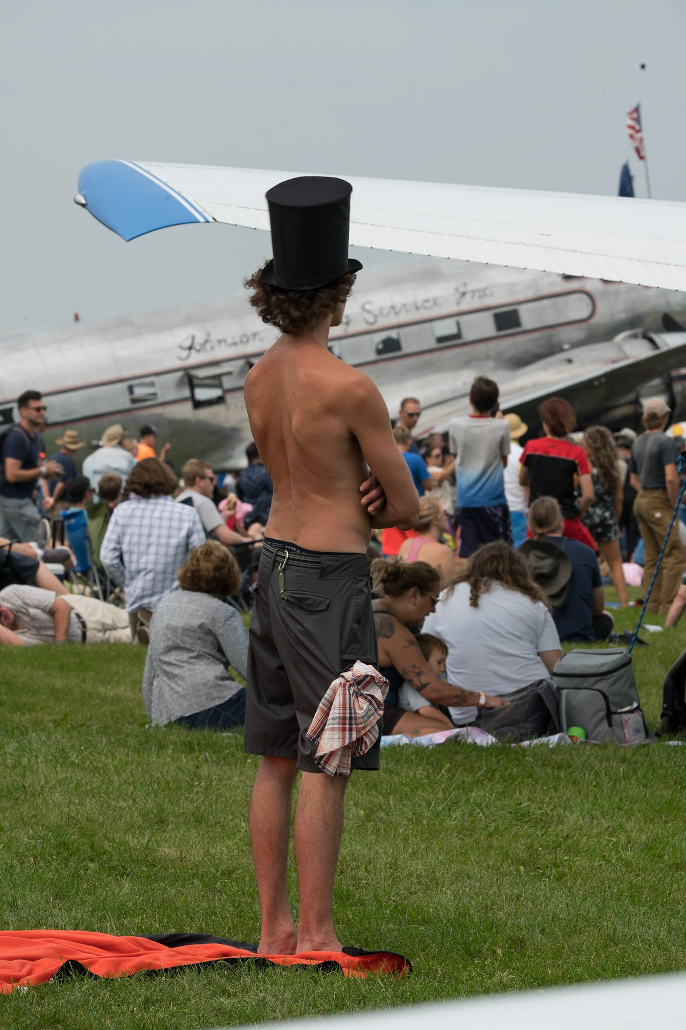 Hats off on the flight line!