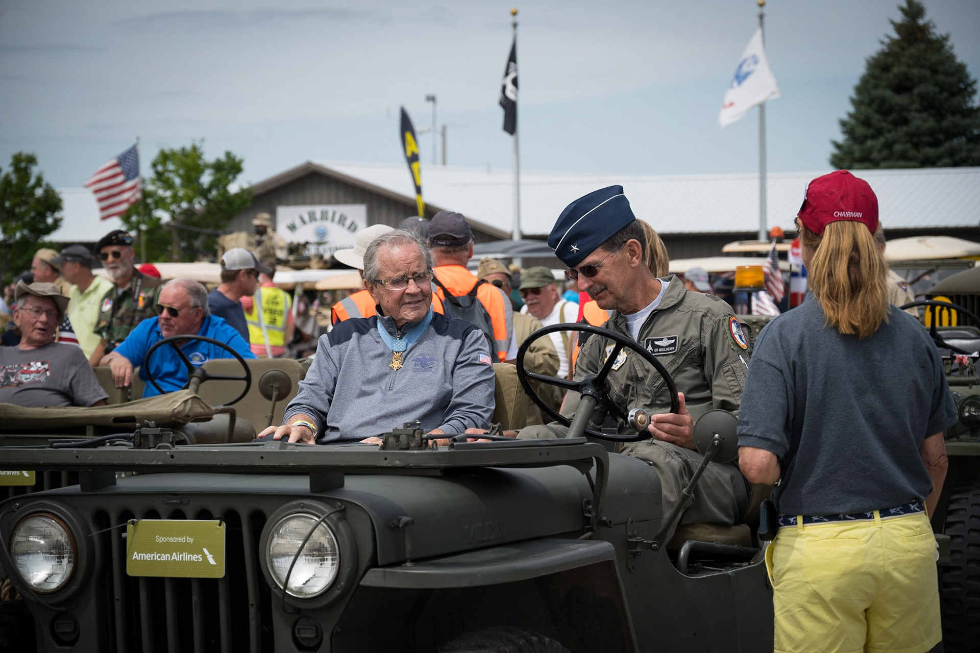 Medal of Honor recipient Gen Patrick Brady