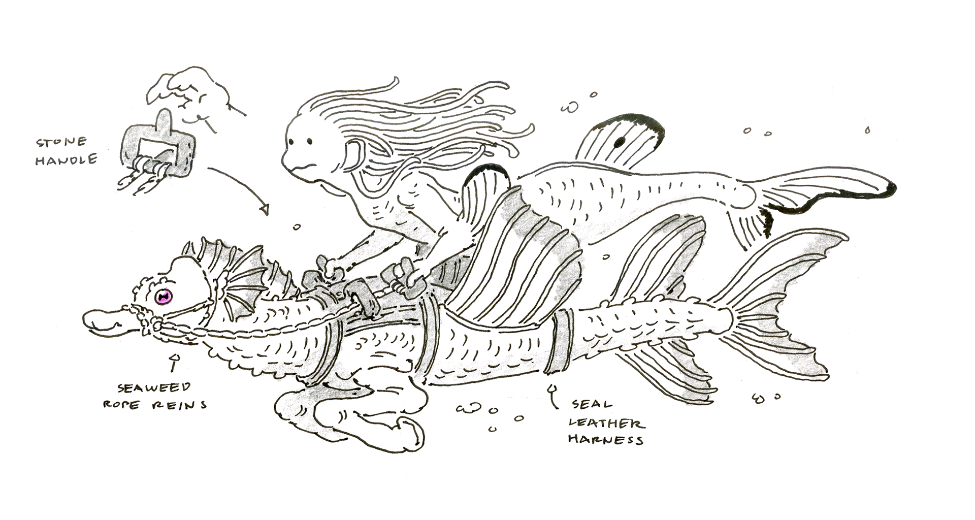 Mermaid and Hippocampus