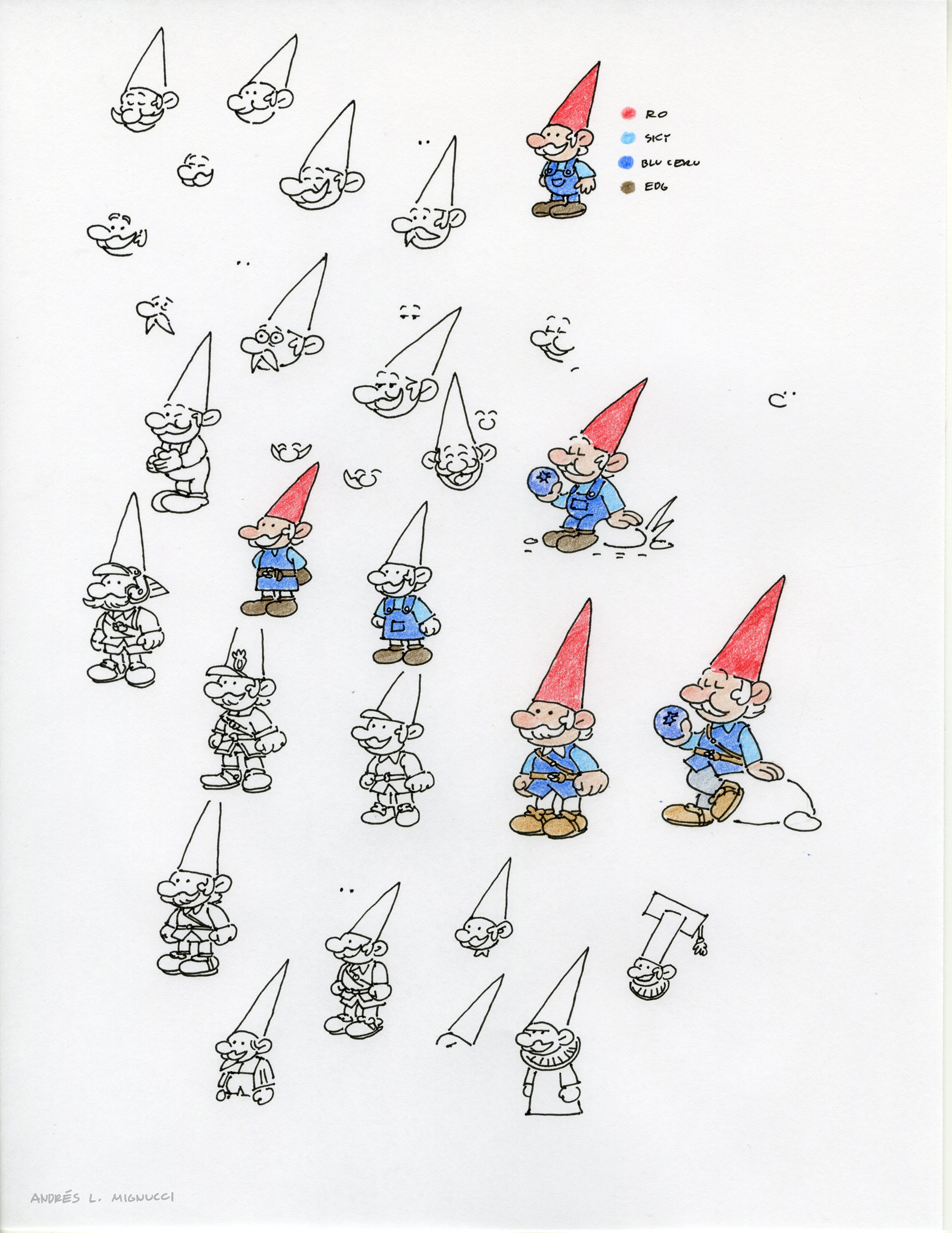 Five Senses: Taste - Sketches