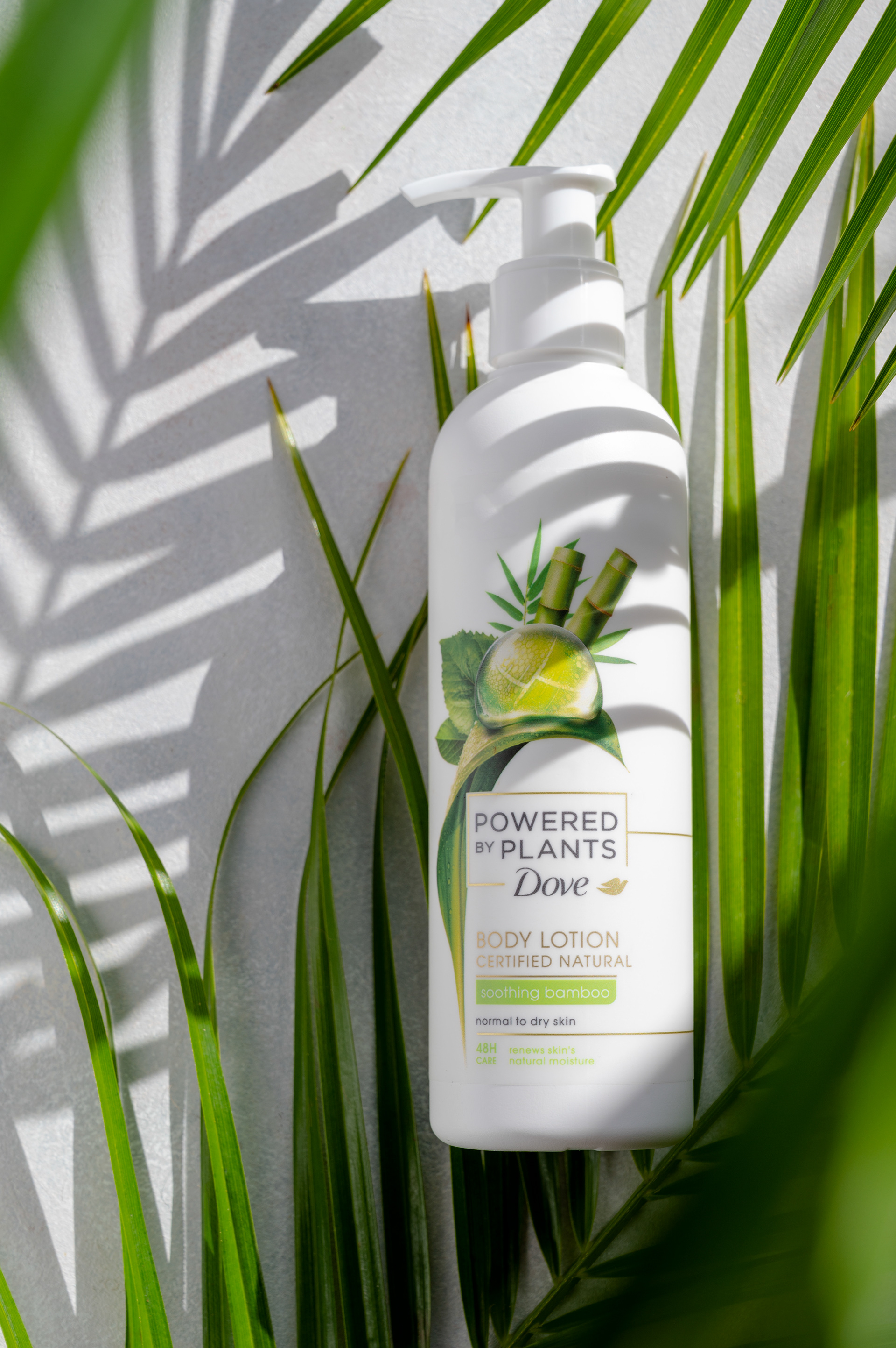 Dove lifestyle product photography
