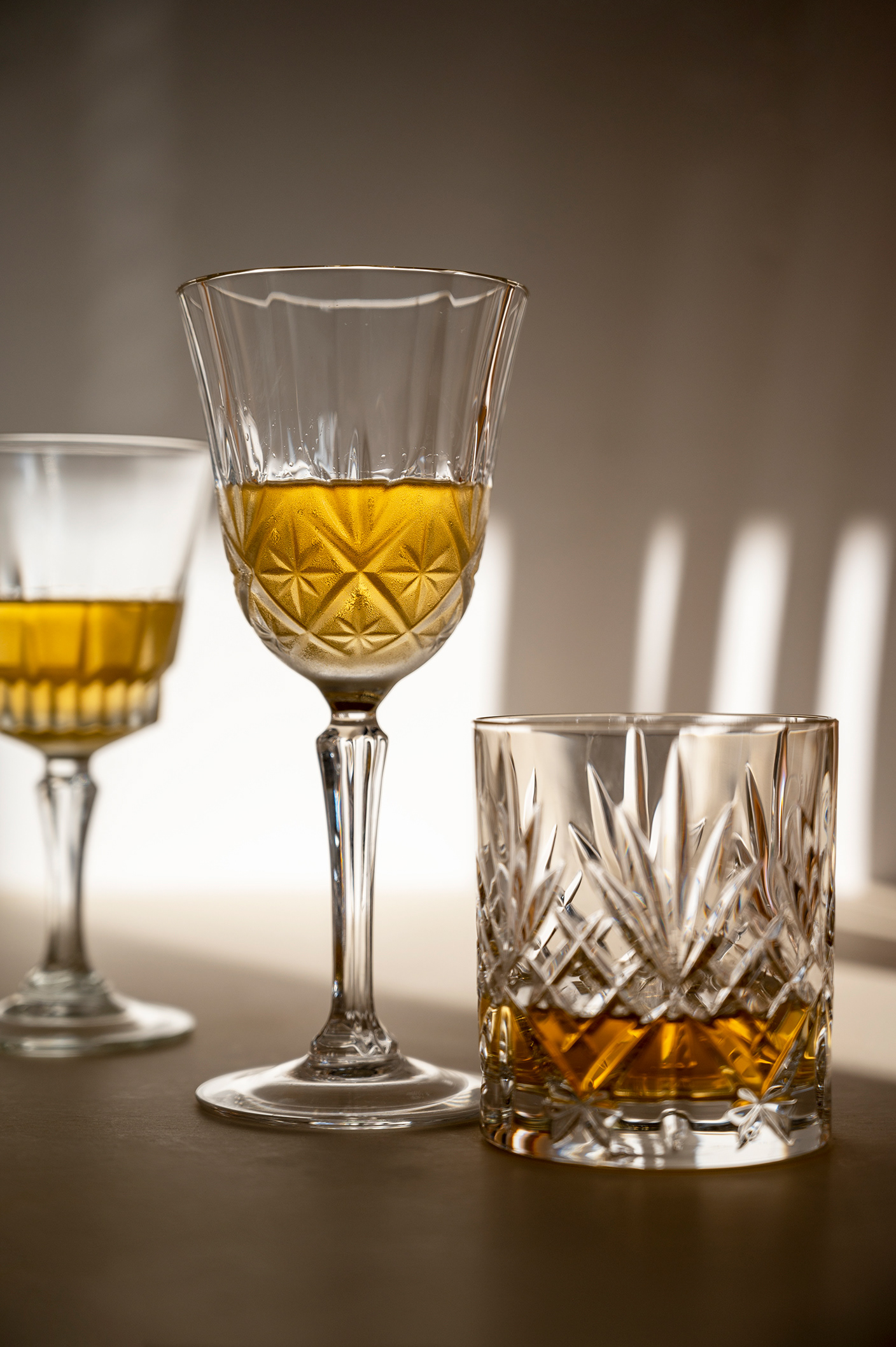 Beautiful glassware, drinks photography by Inga Zaiat