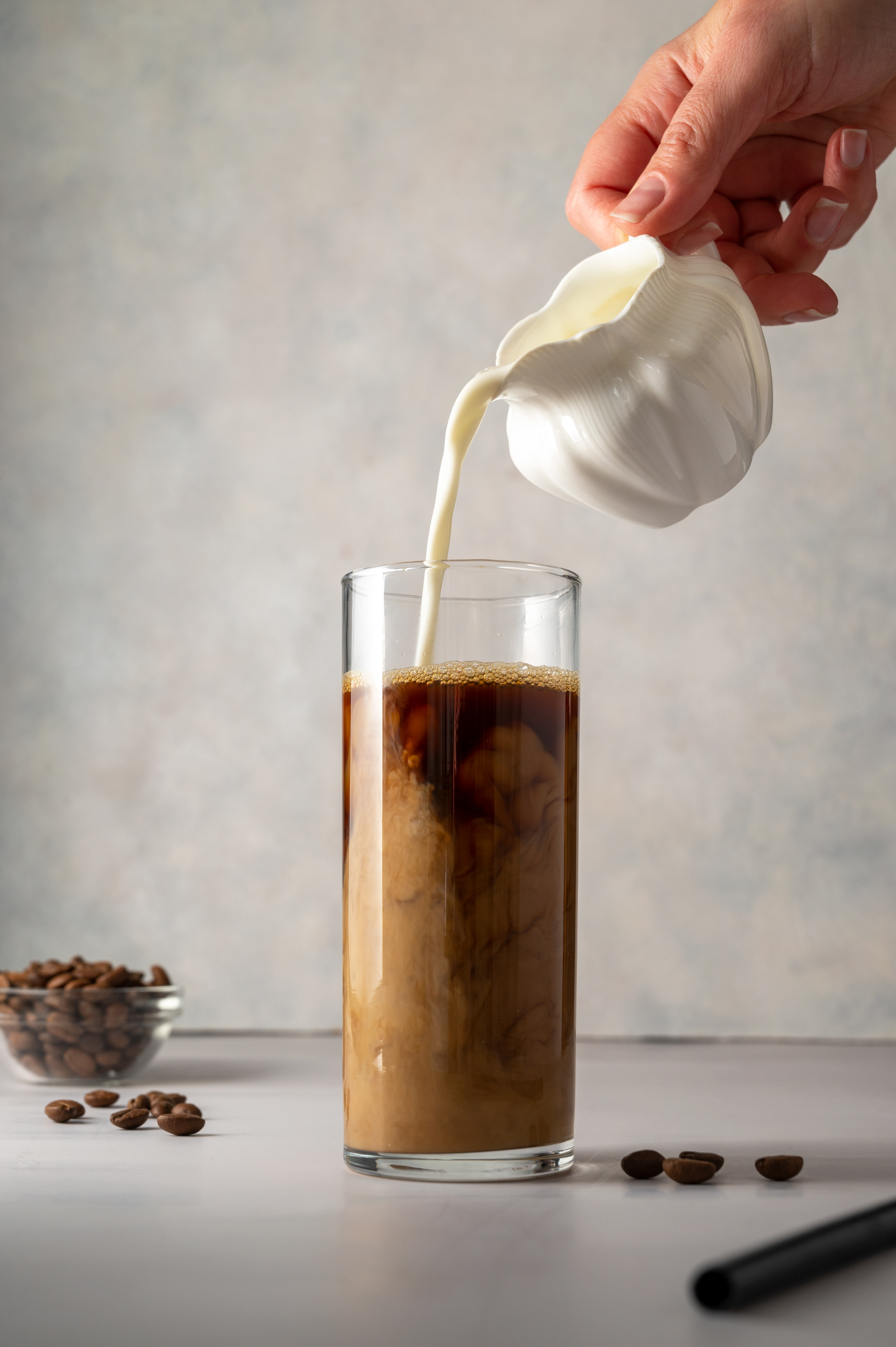 Coffee and milk drinks photography by Inga Zaiat