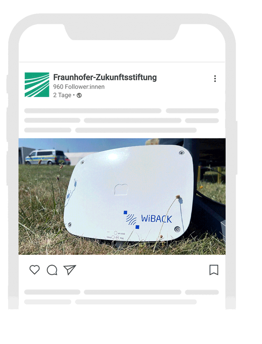 »WiBACK« im Einsatz auf dem Summerbreeze-Festival