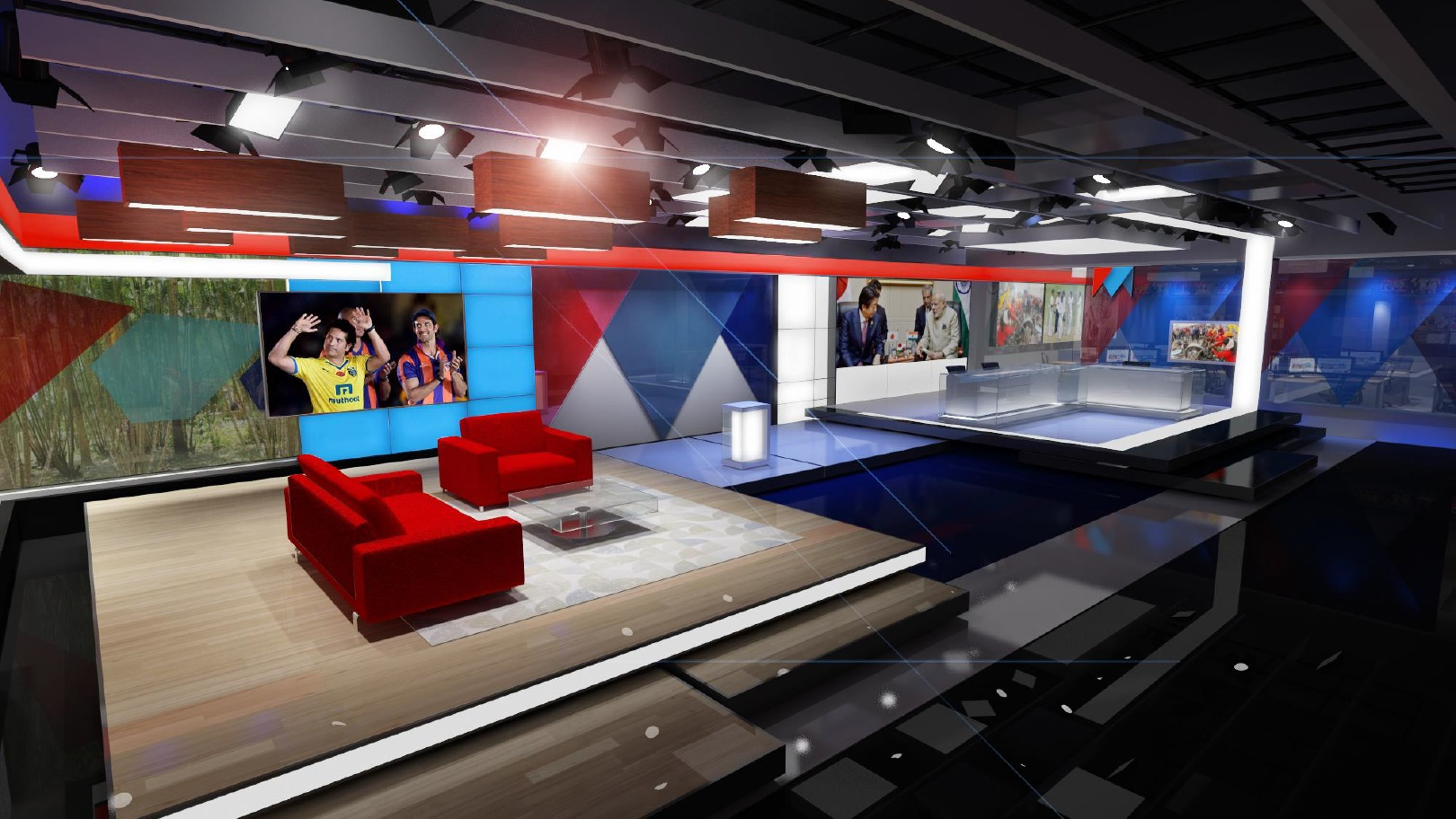 Manorama studio design