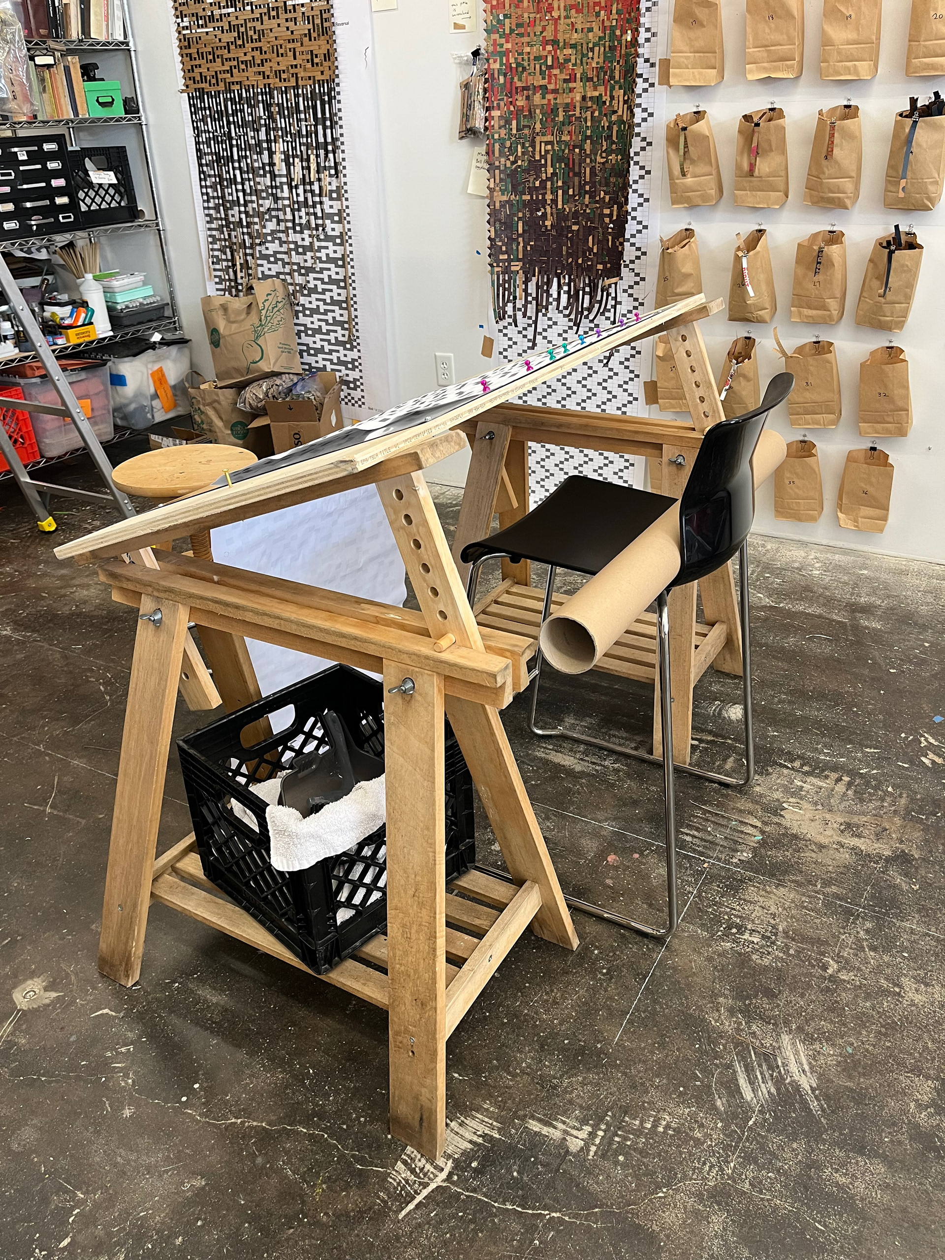 April 3, 2023 (Ikea sawhorses from 2004!)