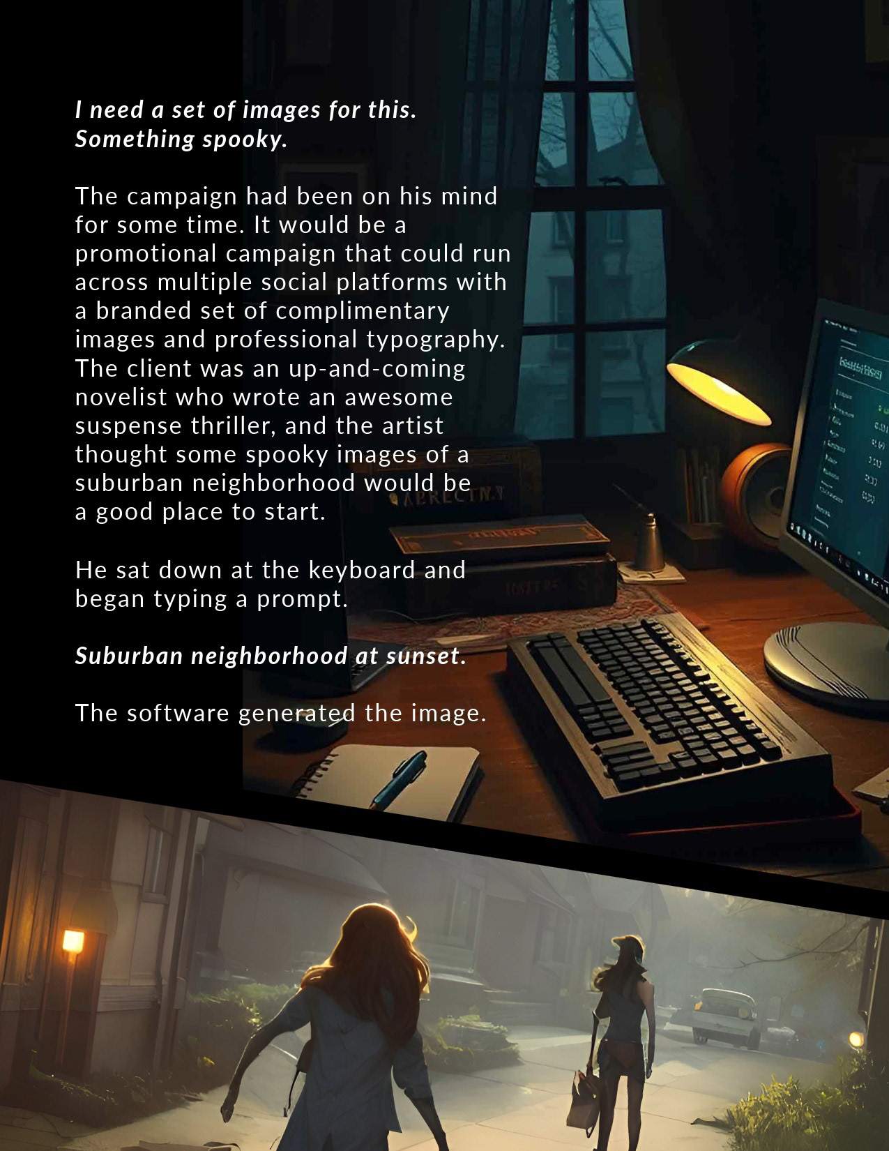 Graphic Novel page layout