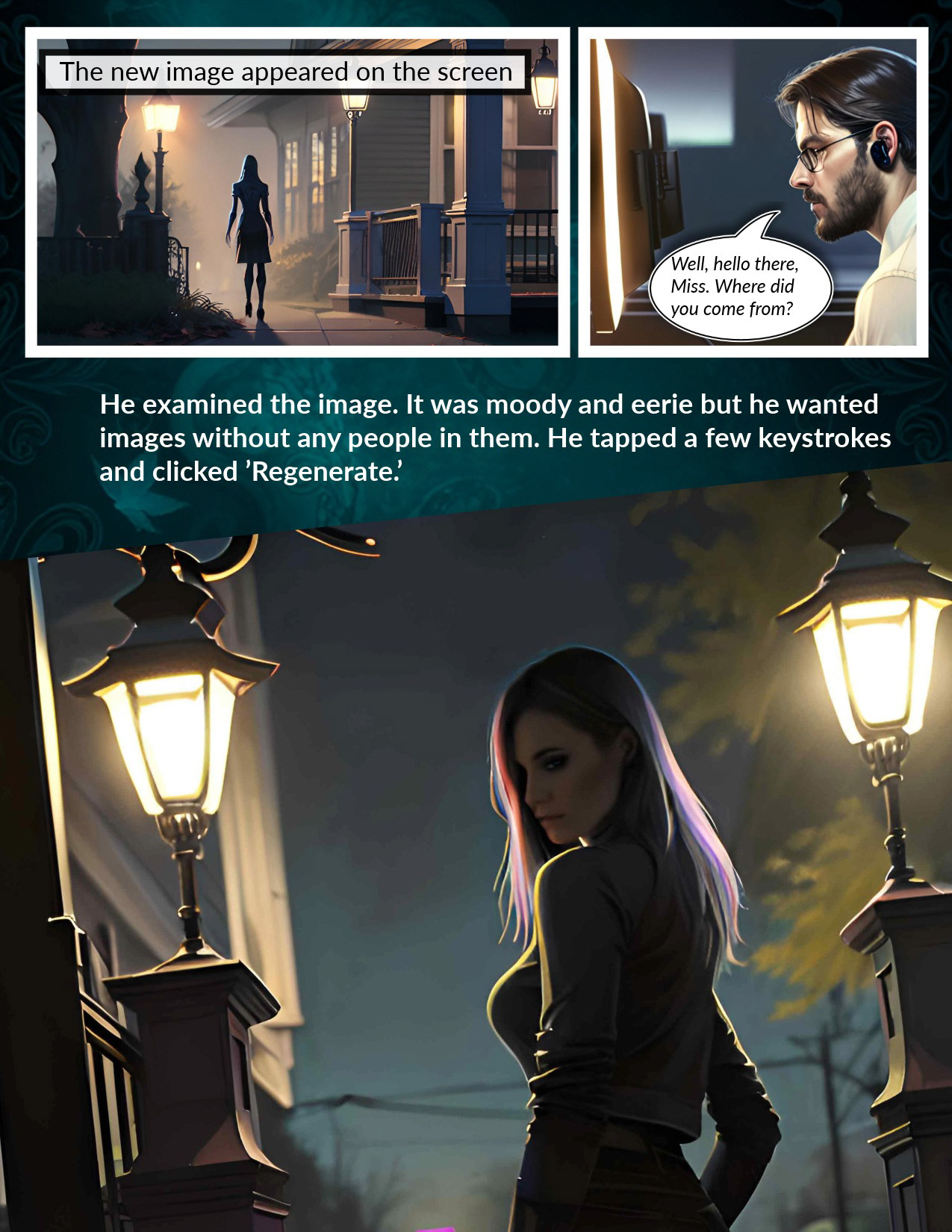 Graphic Novel page layout