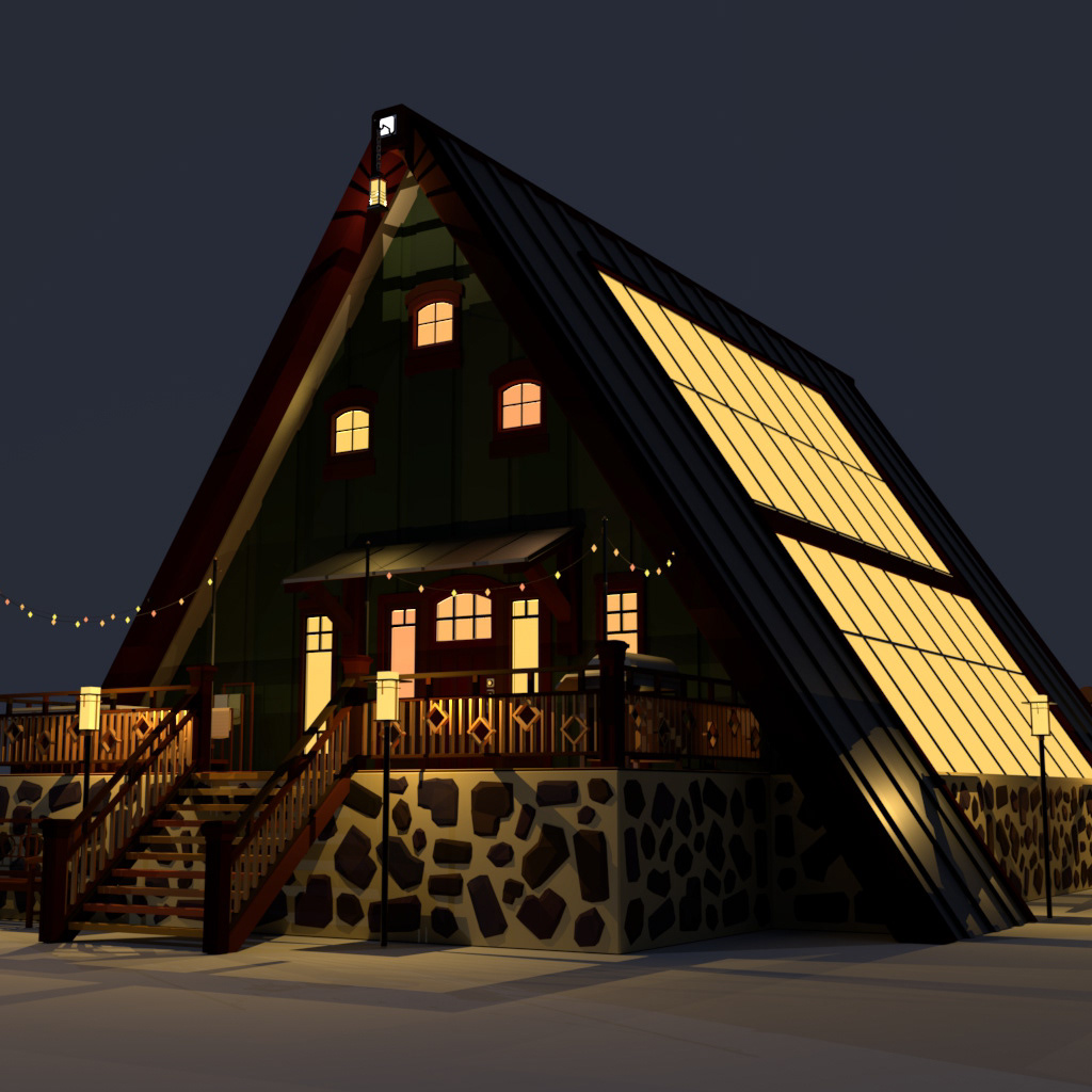 Back View - Night