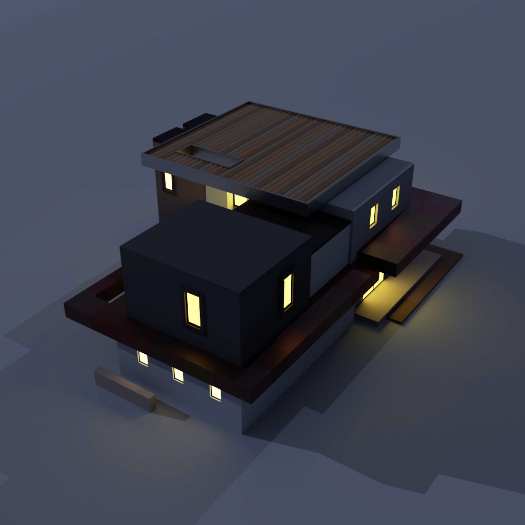 Back View - Night