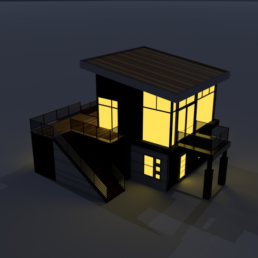 Side View - Night