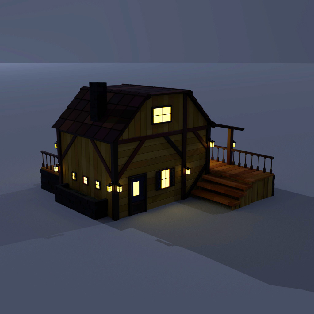 Back View - Night