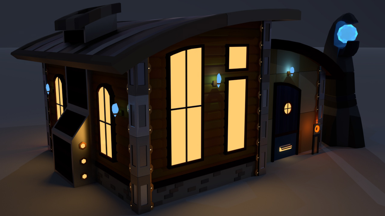 Front View - Night