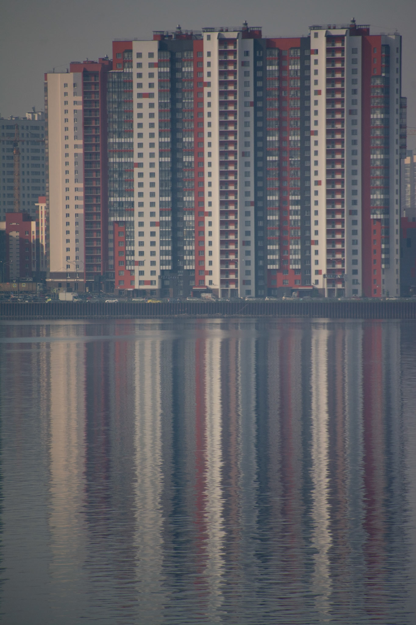Port entrance in St Petersburg, Russia