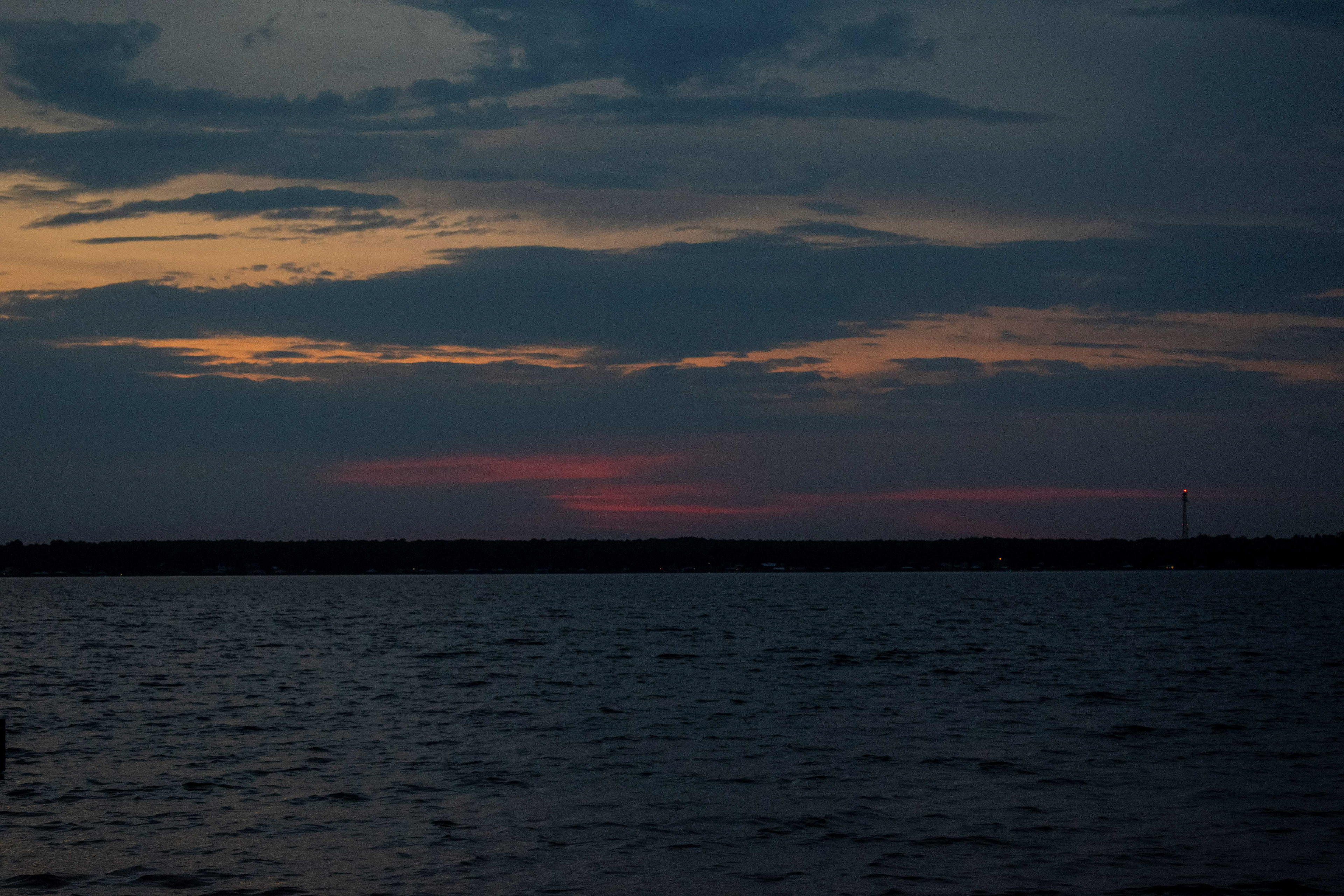 Sunset over Kingsley Lake, FL