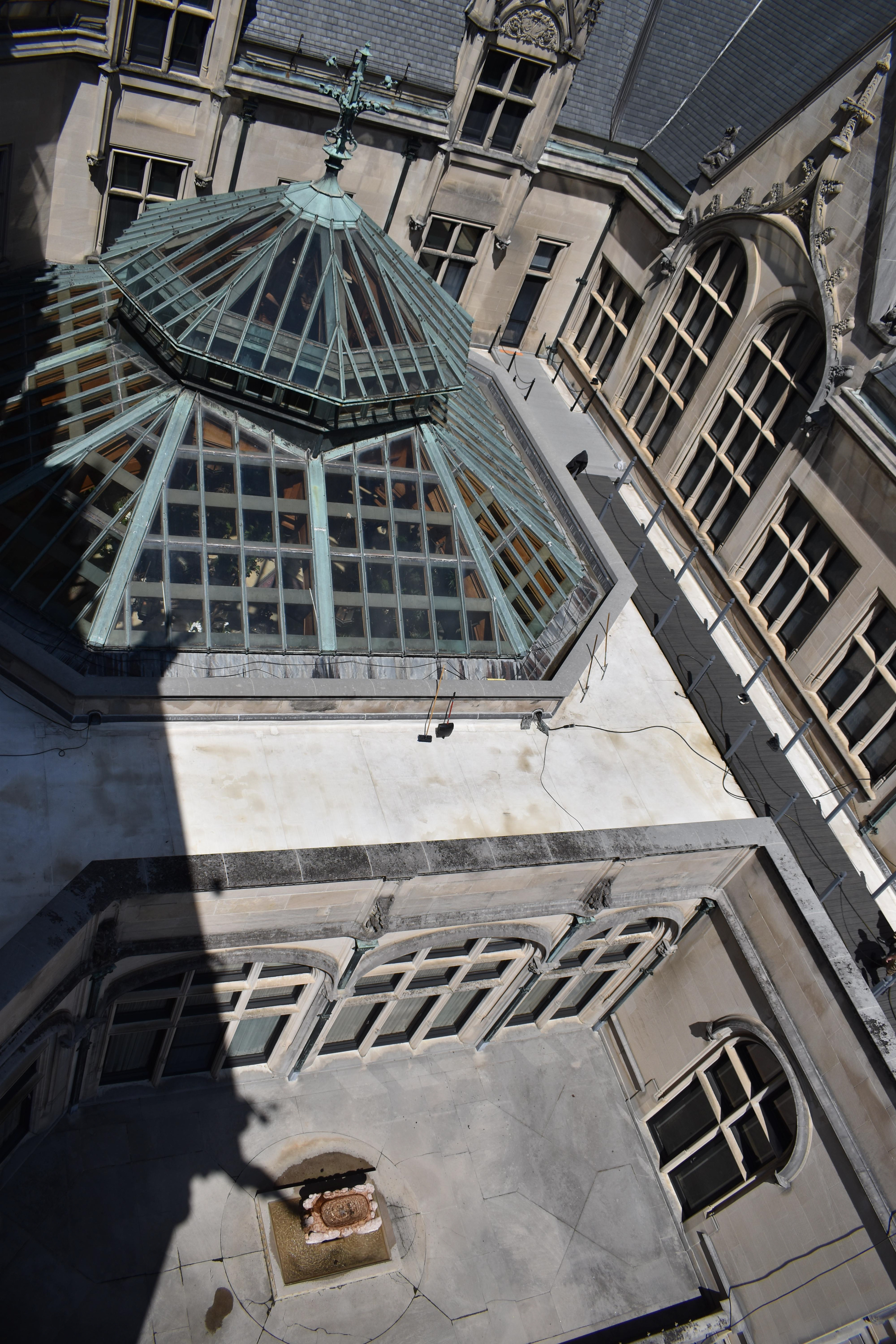 Biltmore Roof from Rooftop tour, Asheville, NC