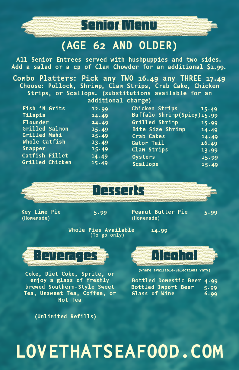 Fictional Reimagined Menu Campaign 6
