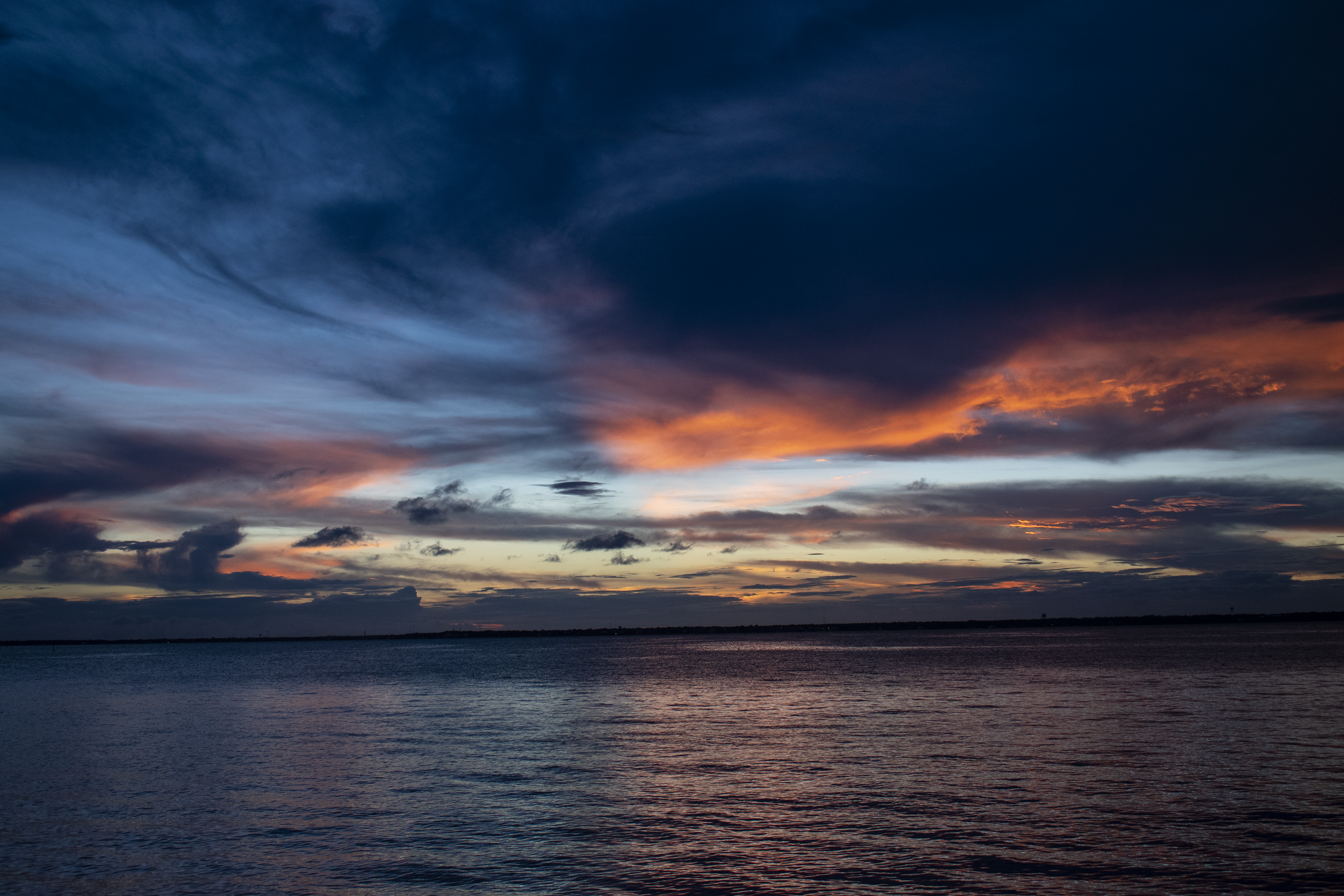 Choctawhatchee Bay, Destin FL Sunset Storm