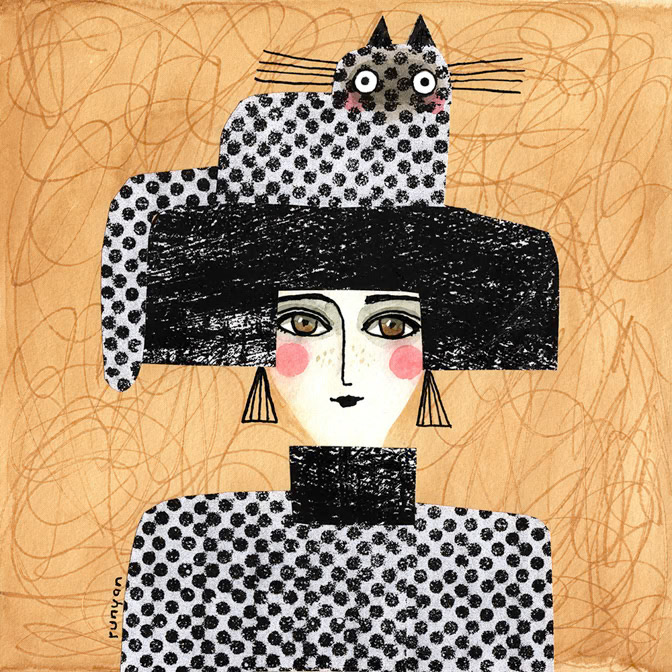 WEIRD CAT HAT - Terry Runyan - Creatif _Cat _  Creatif