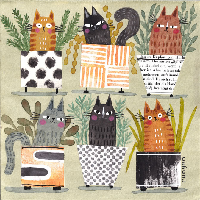 CATS and PLANTS _Cats. Plants _  Creatif