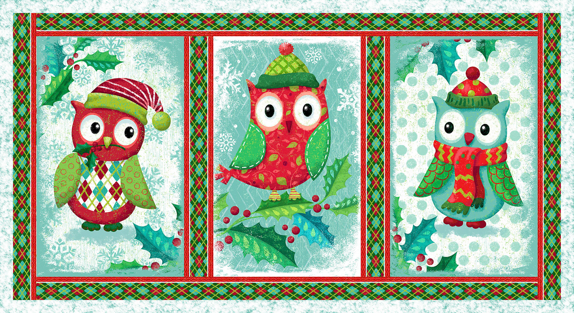 SH_Cmas_1600_Cmas Owl Tri Panel_Creatif ©Steve Haskamp - Creatif License