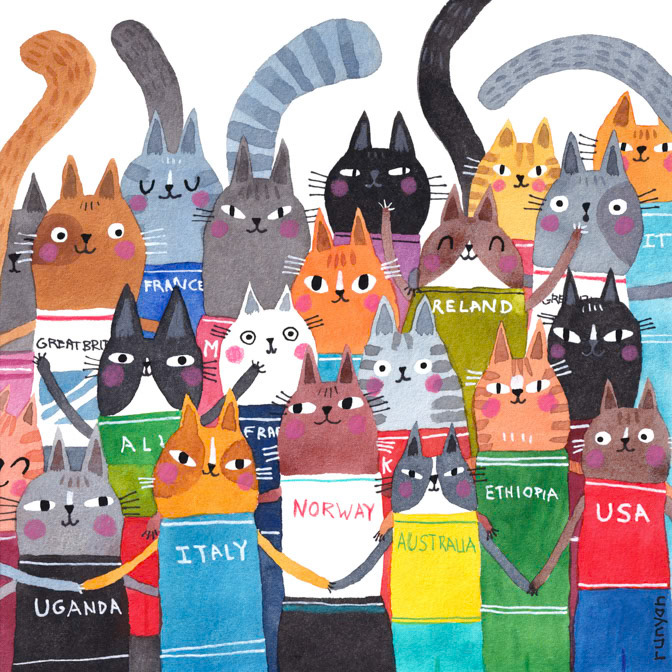 INTERNATIONAL KITTIES _Cats _  Creatif