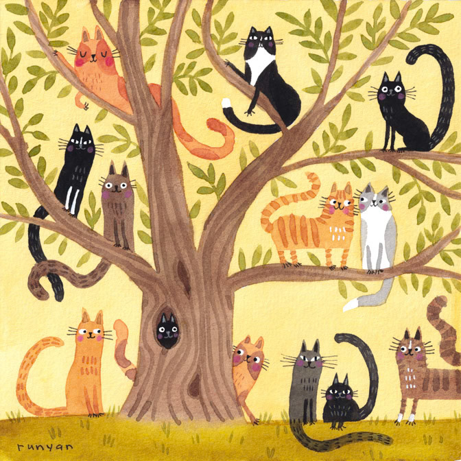 FULL TREE _Cats _  Creatif