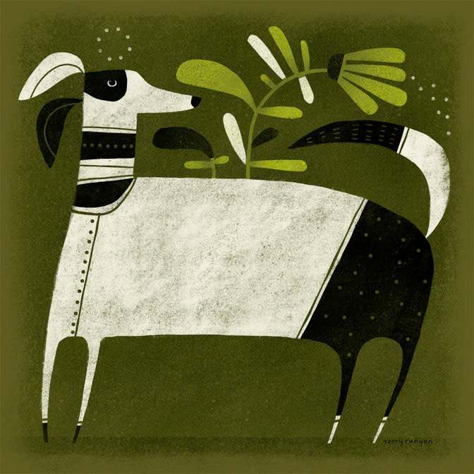 BLACK - WHITE PAJAMAS _Bird- Cadg- Cat- Dog- Turkey _  Creatif
